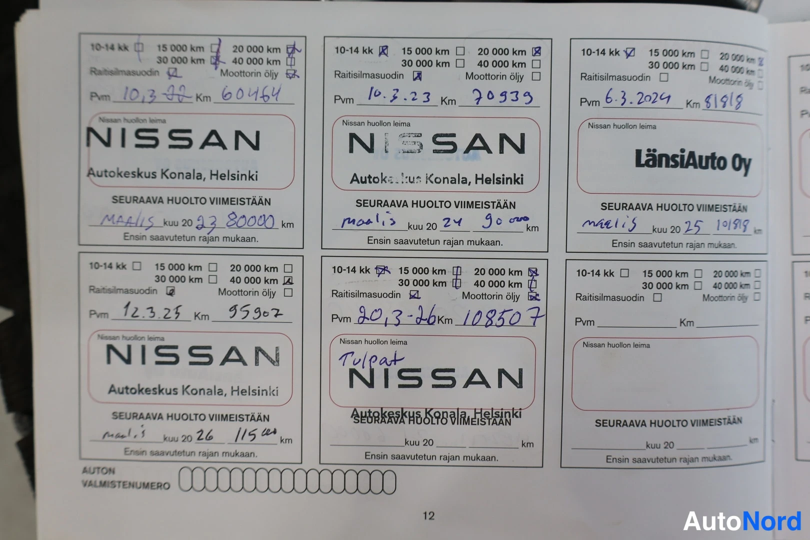 Ruskea Nissan Qashqai 2017, asiakirja, kuva 25