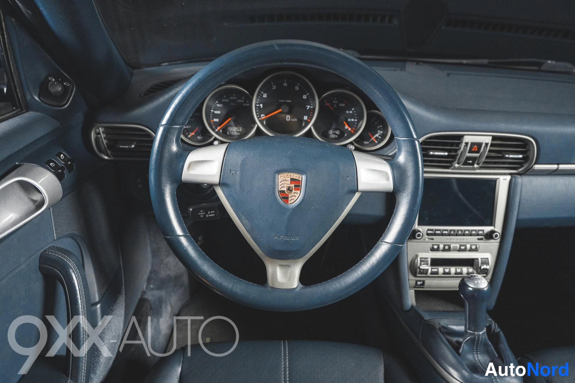 Sininen Porsche 911 2007, ulkokuva 14