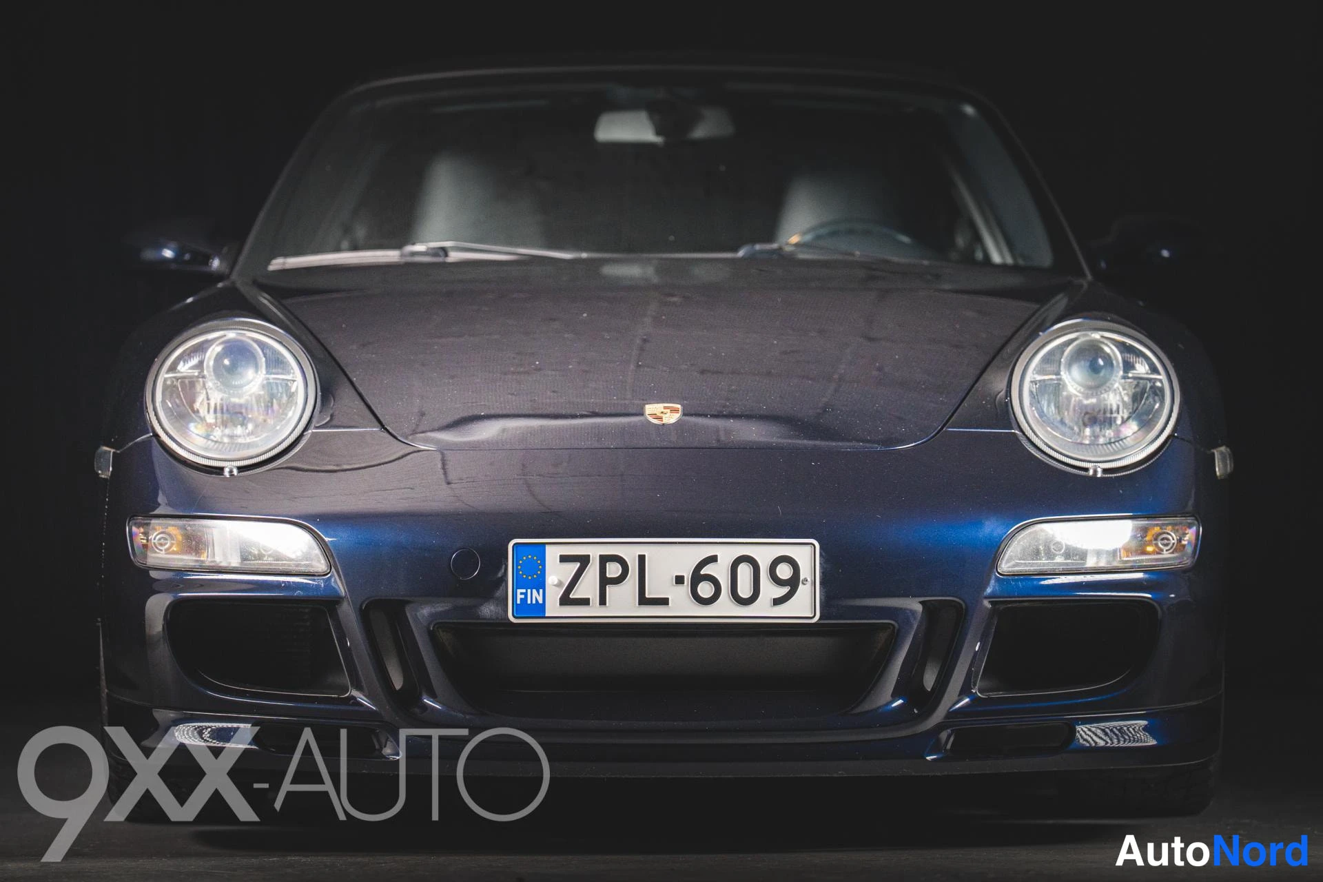 Sininen Porsche 911 2007, ulkokuva 5