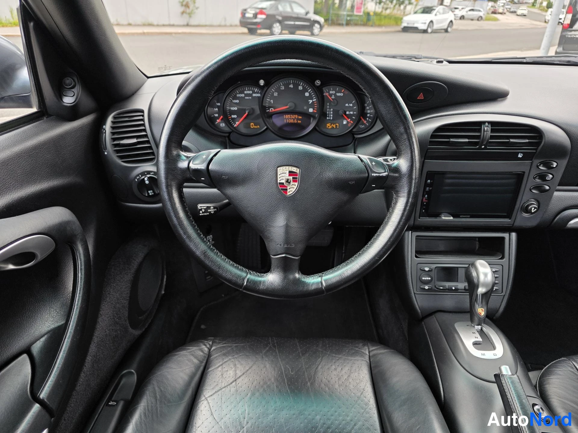 Harmaa Porsche 911 2002, ulkokuva 8