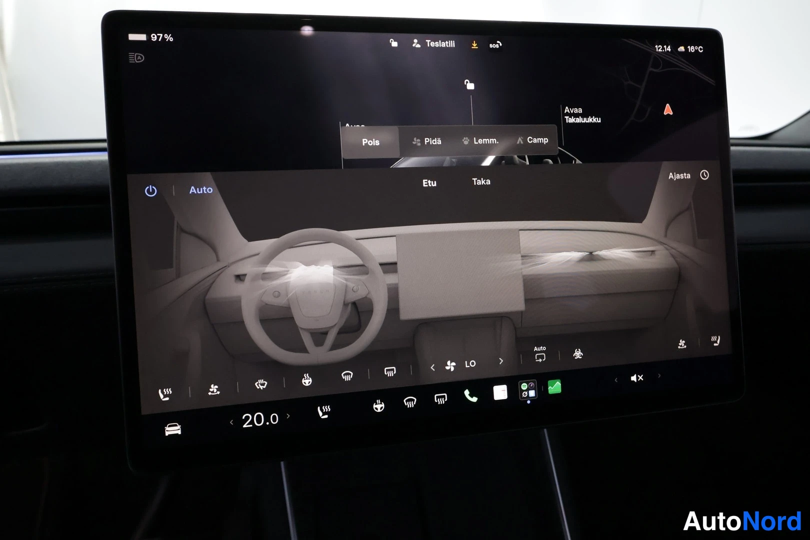 Harmaa Tesla Model Y 2025, yksityiskohta, kuva 29