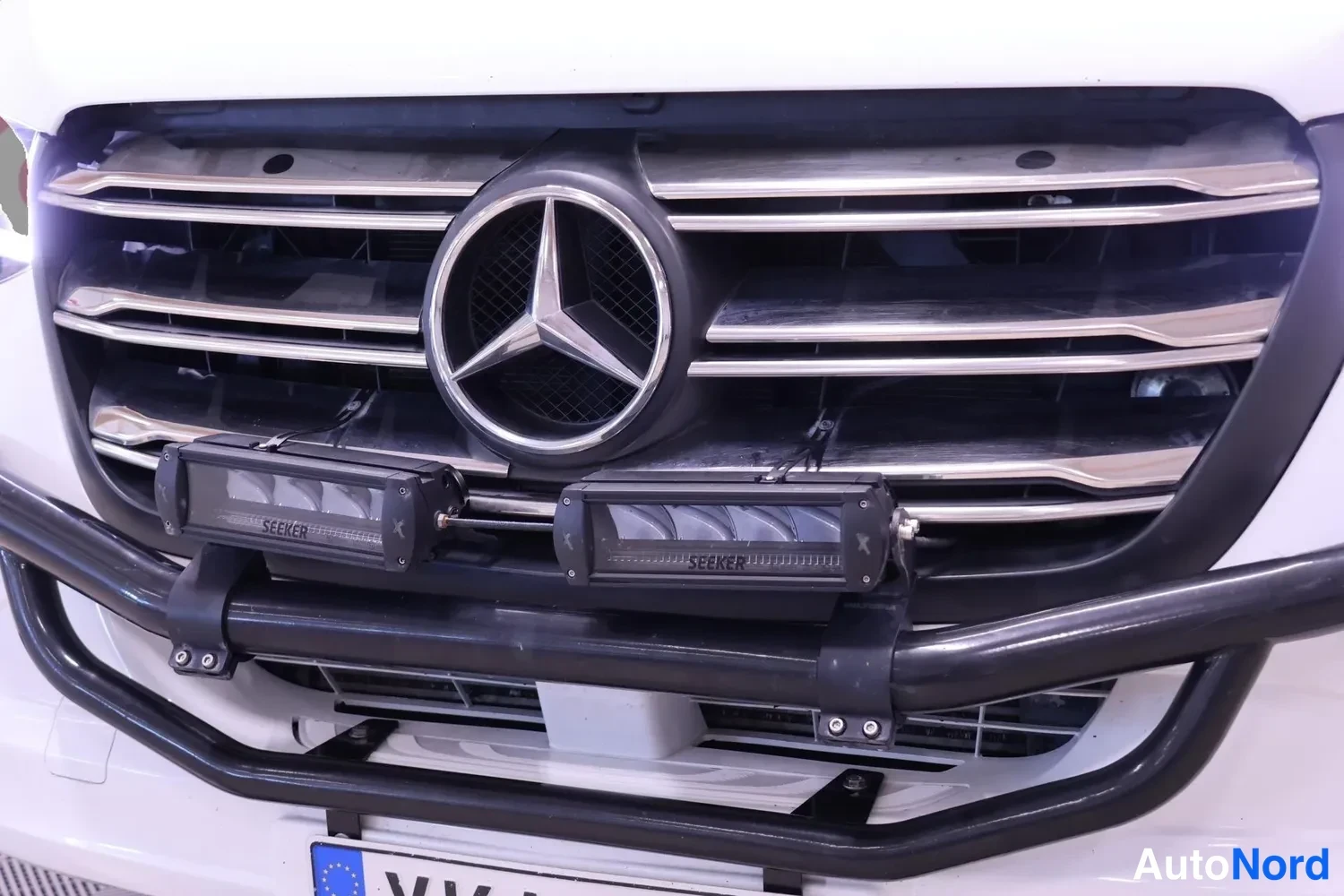 Valkoinen Mercedes-Benz Sprinter 314 CDI 2019, edestä, kuva 6