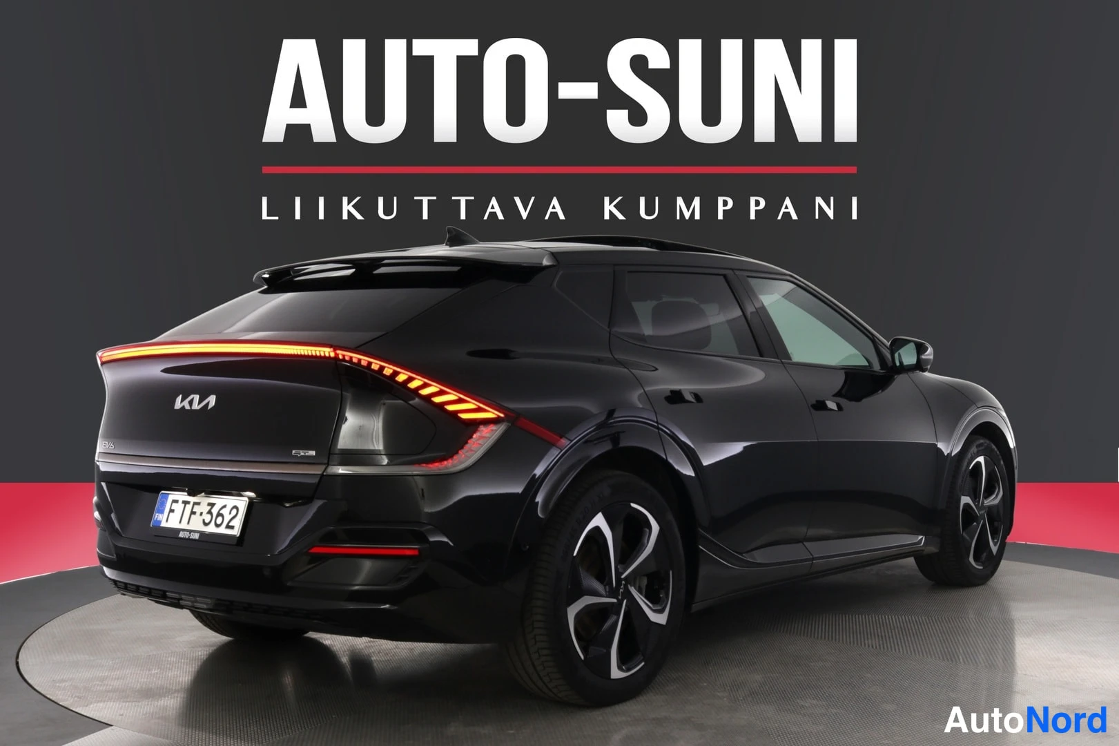 Musta Kia EV6 2024, takaviisto, kuva 4