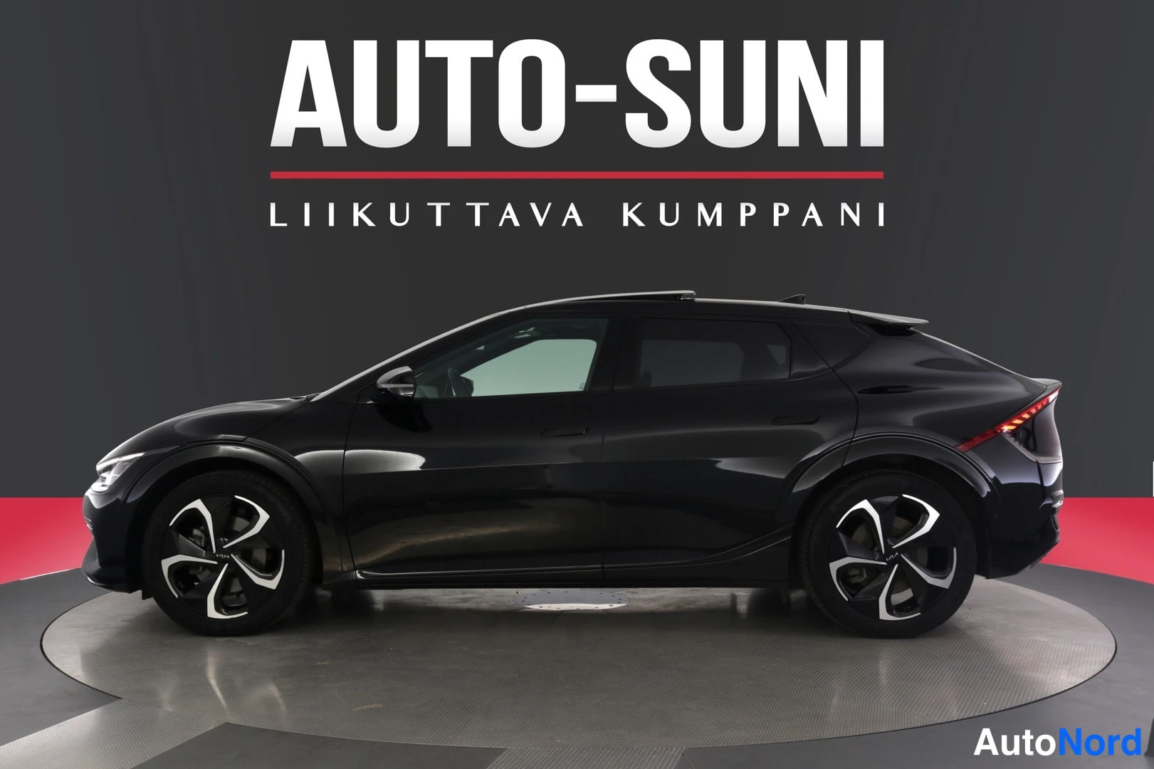 Musta Kia EV6 2024, takaviisto, kuva 6