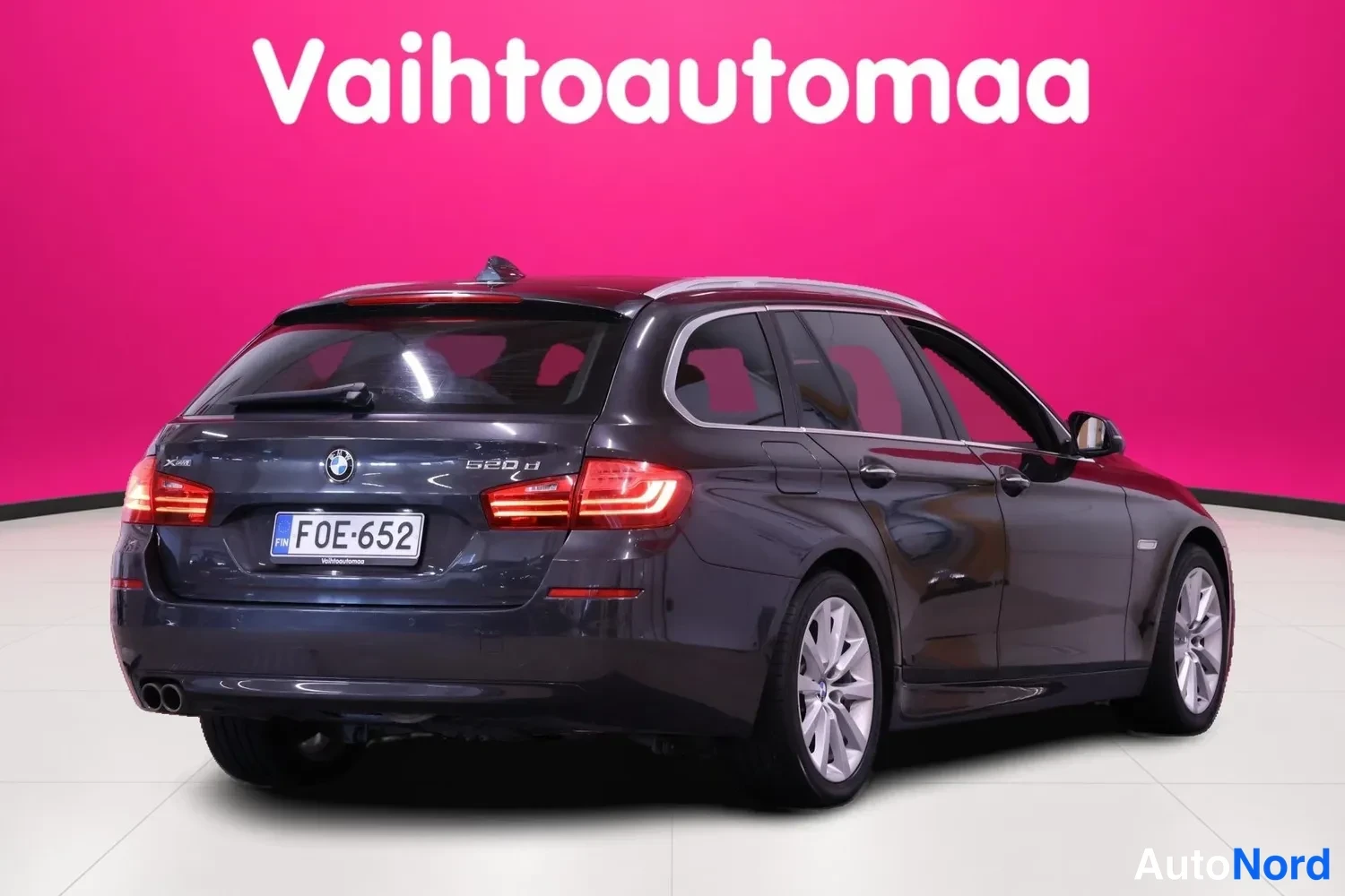 Harmaa BMW 520d xDrive 2017, kuva 6