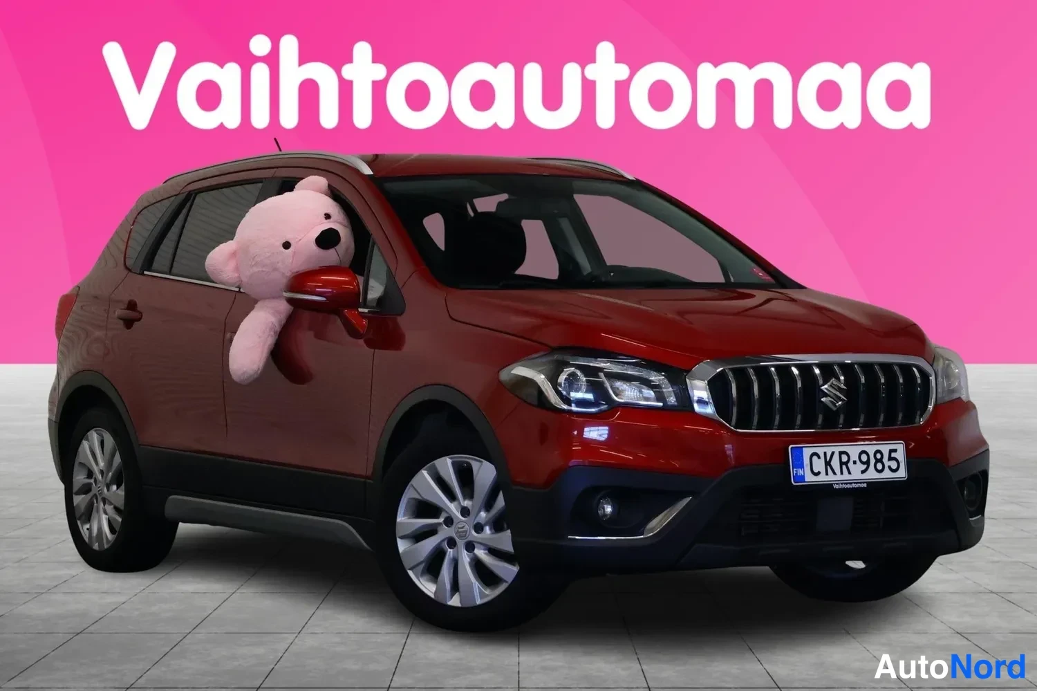 Etuviisto, nokka oikealle: Suzuki SX4 S-Cross 2017