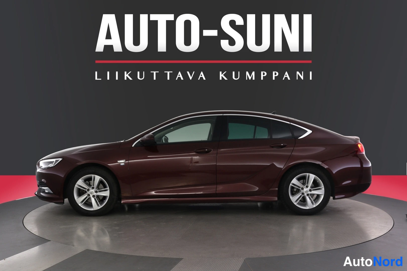 Punainen Opel Insignia 2020, sivulta, kuva 4