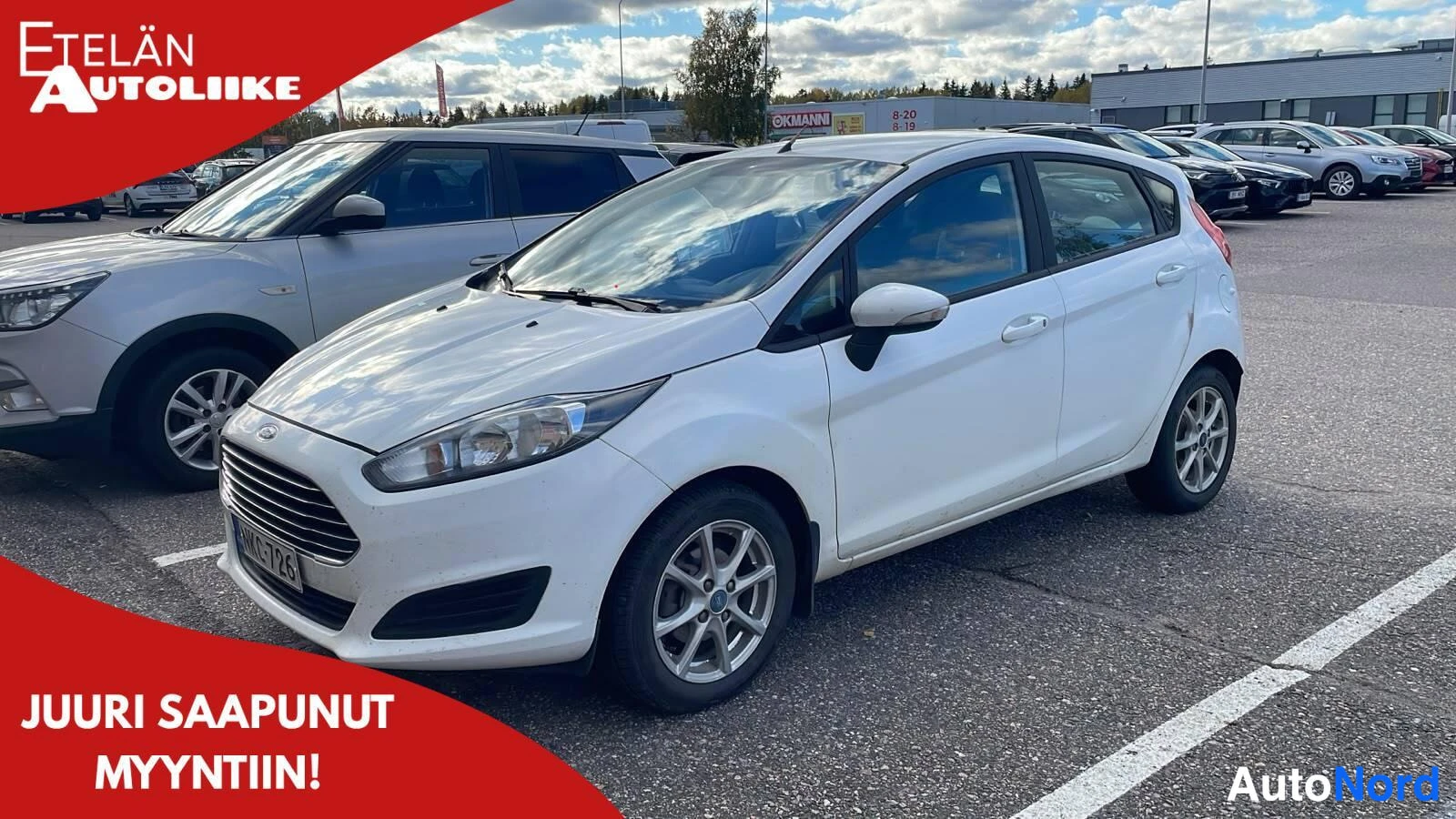 Ford Fiesta Trend 80 hv 2016