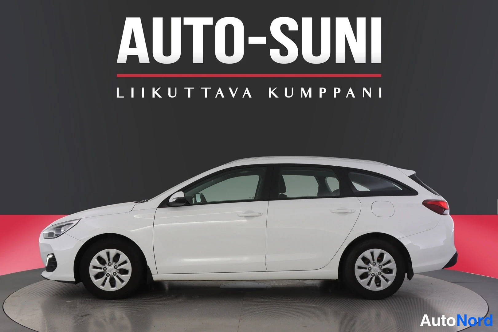 Valkoinen Hyundai i30 2019, takaviisto, kuva 6