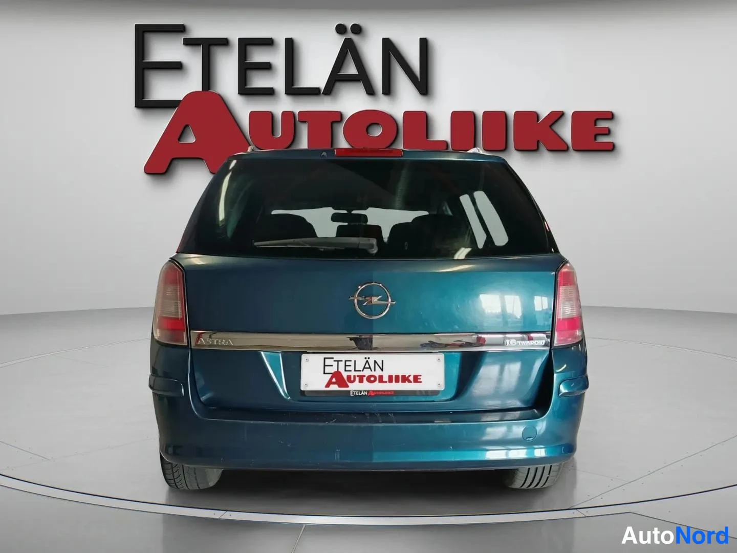 Sininen Opel Astra 2007, takaa, kuva 8