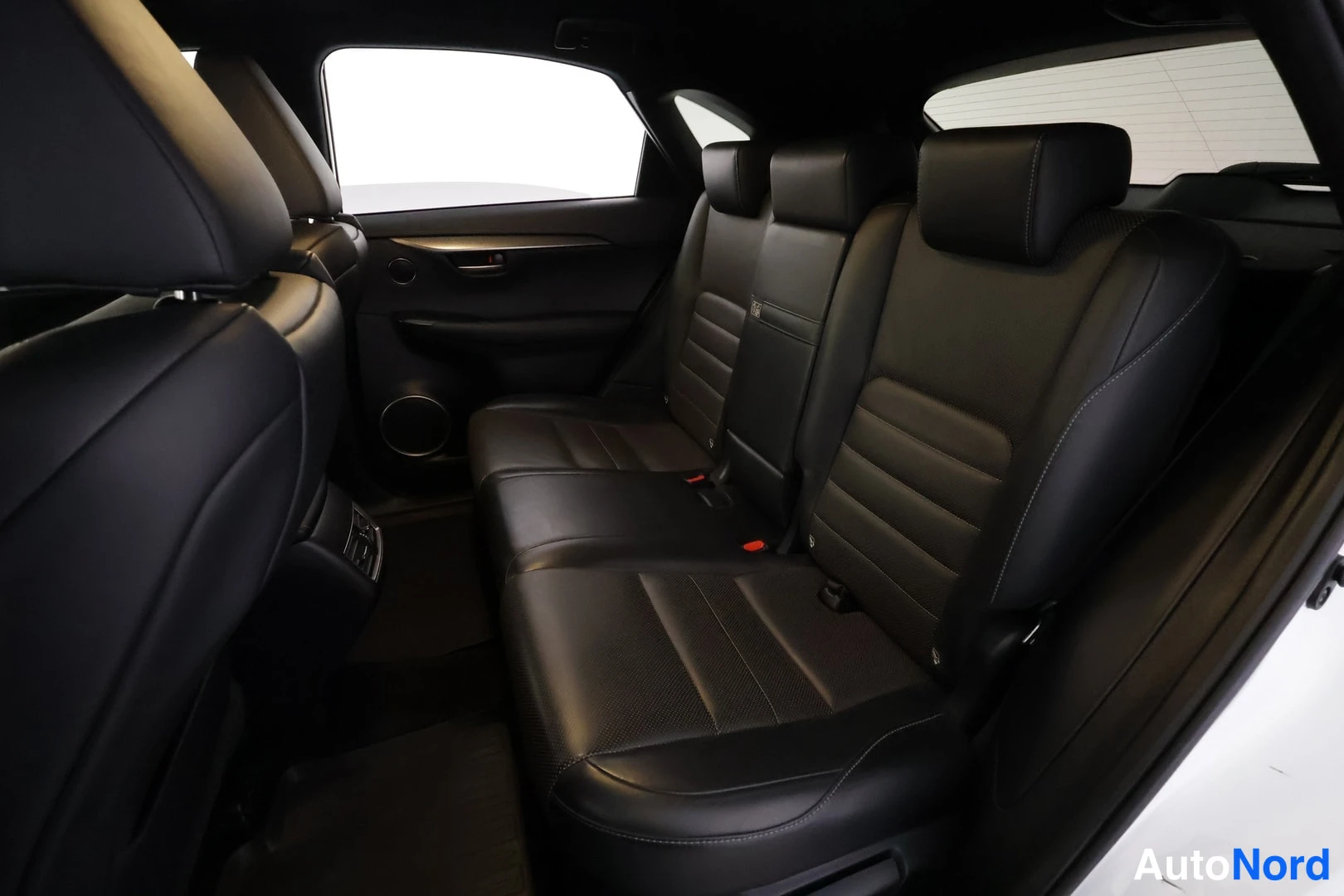 Valkoinen Lexus NX 300H 2017, takaistuimet, kuva 20