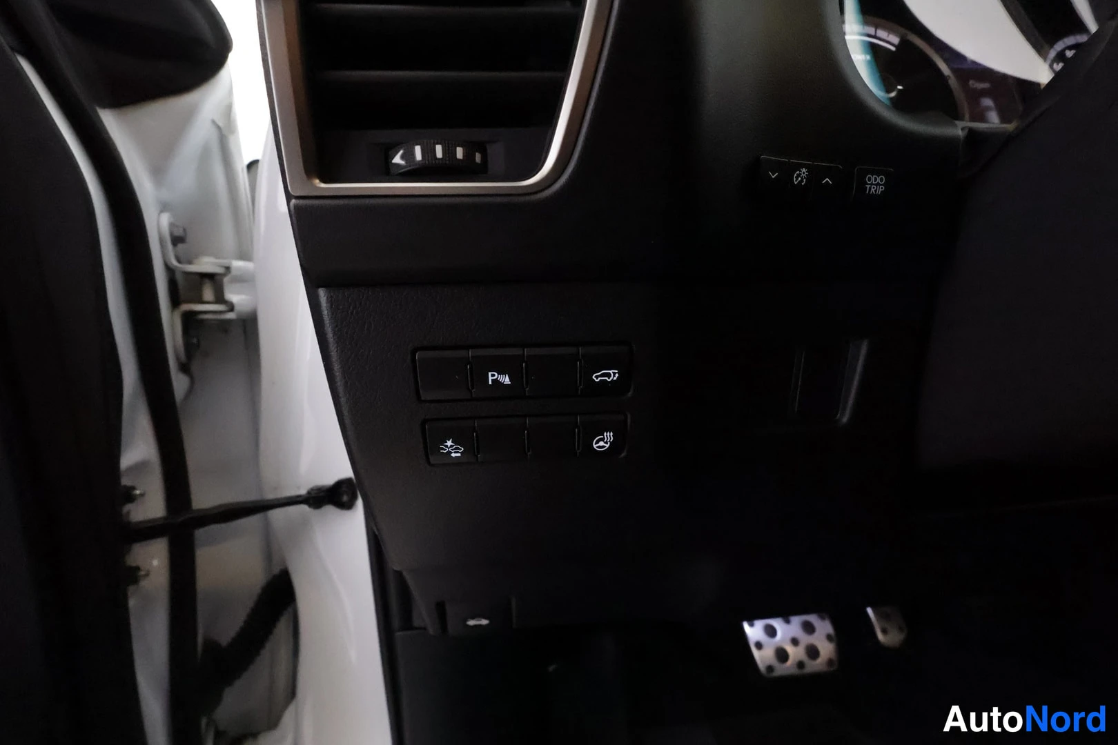 Valkoinen Lexus NX 300H 2017, yksityiskohta, kuva 34