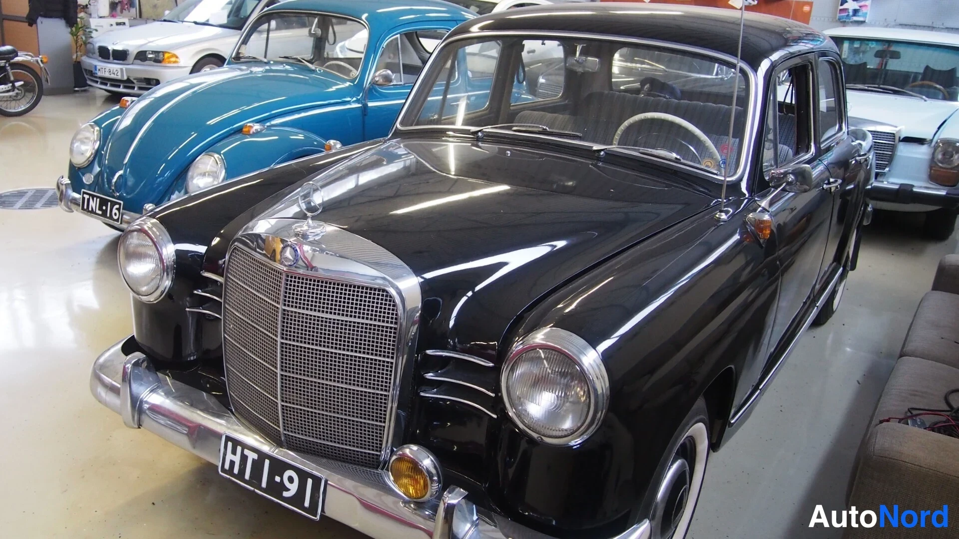 Mercedes-Benz 180 Pontooni 180B Museoauto 1960