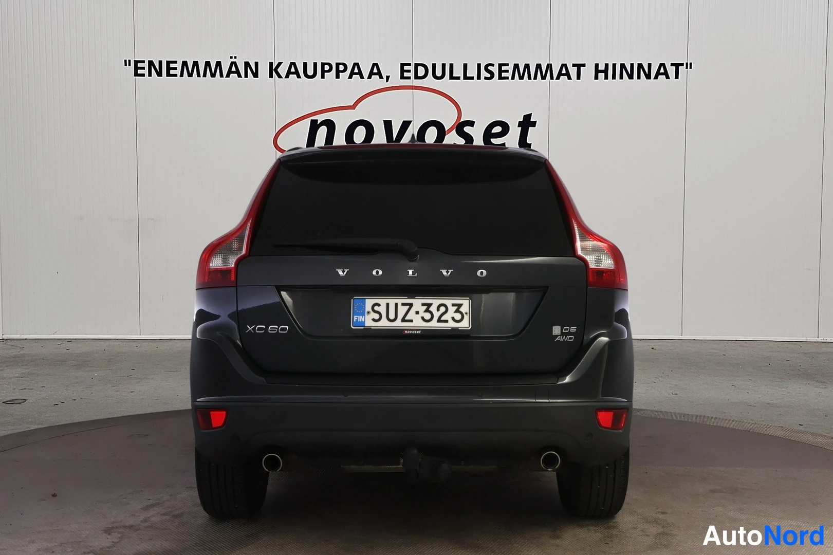 Harmaa Volvo XC60 2010, takaa, kuva 14