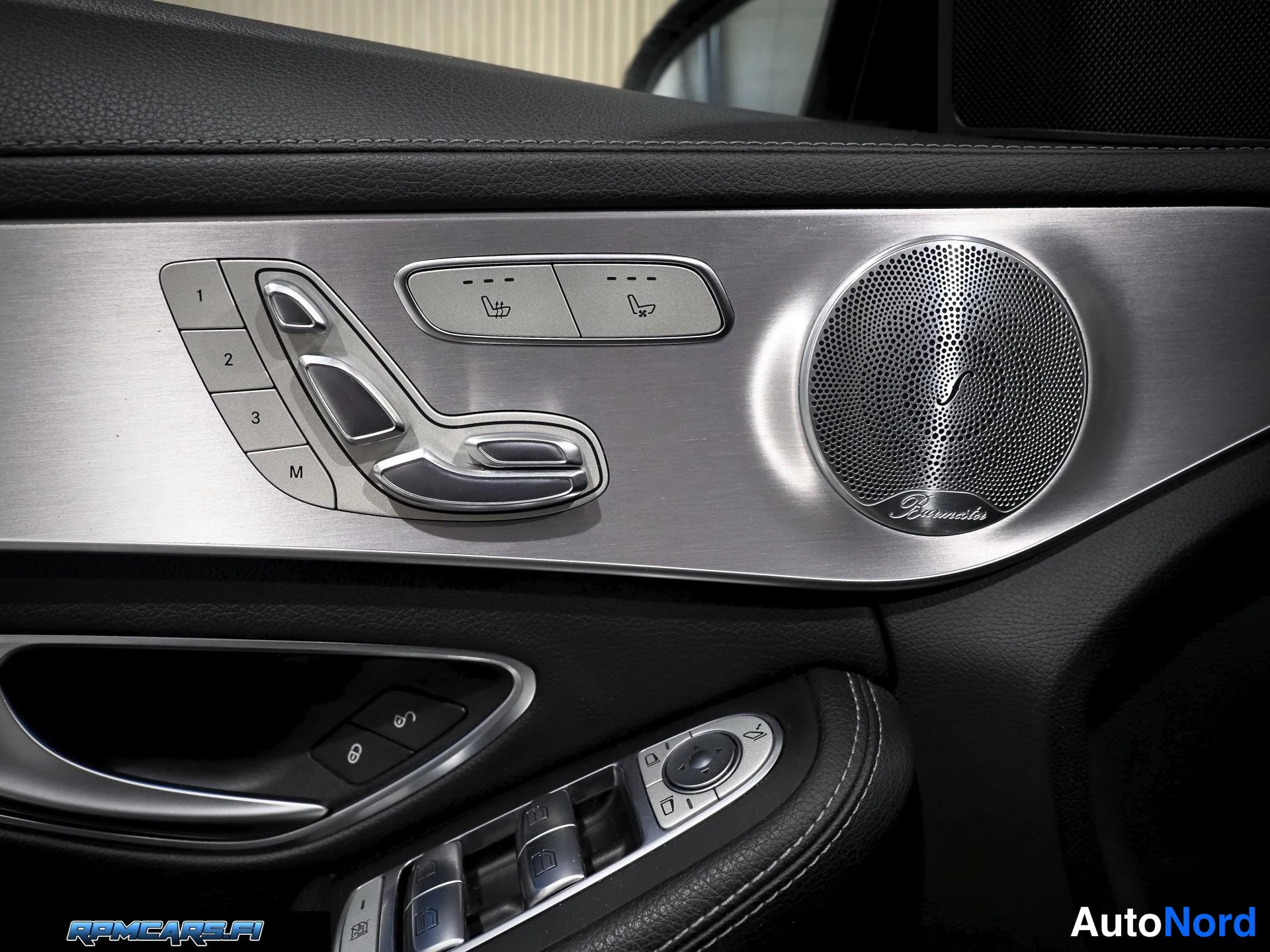 Musta Mercedes-Benz C 43 AMG 2017, yksityiskohta, kuva 43