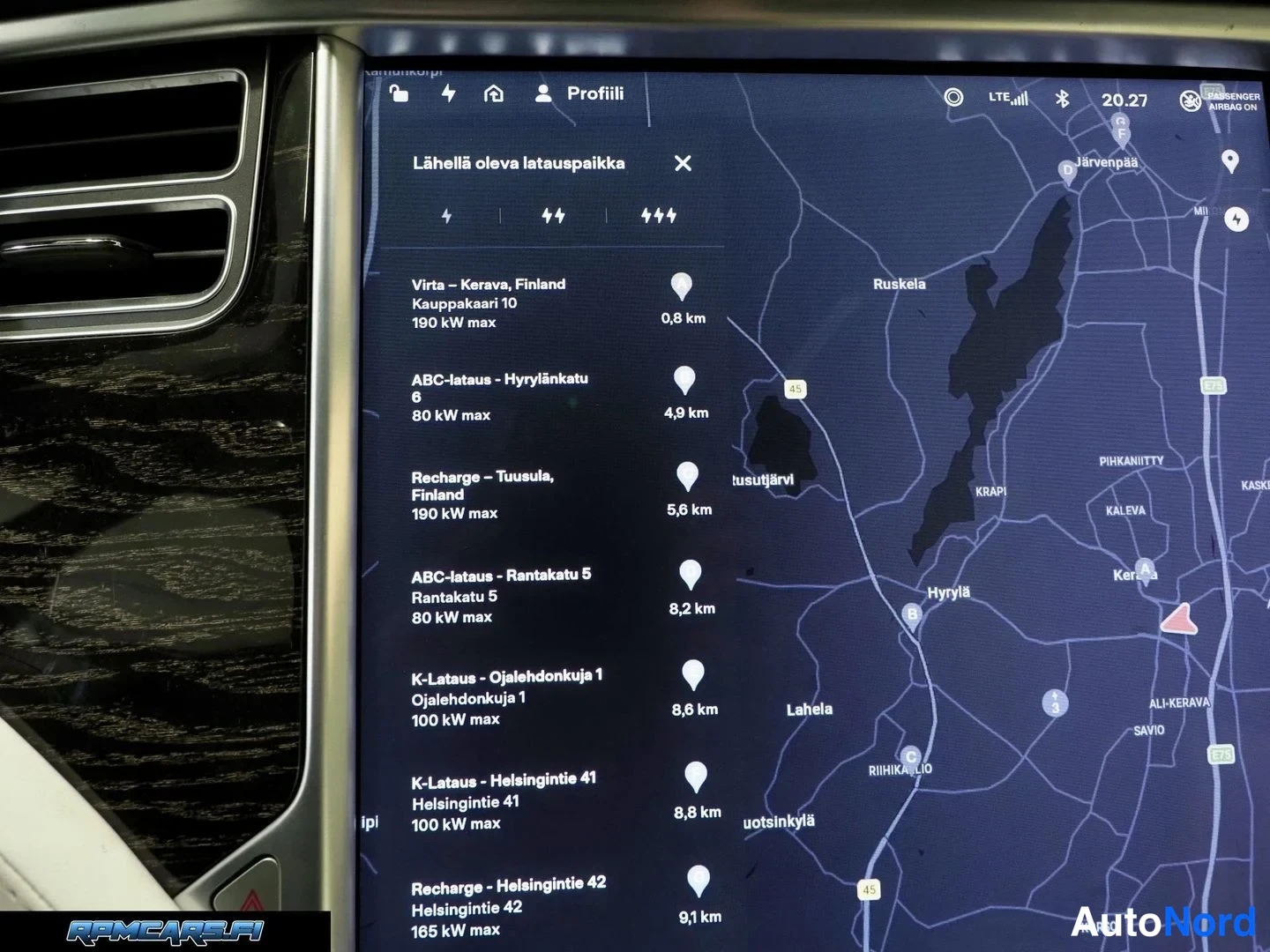 Valkoinen Tesla Model S 2017, kuva 54