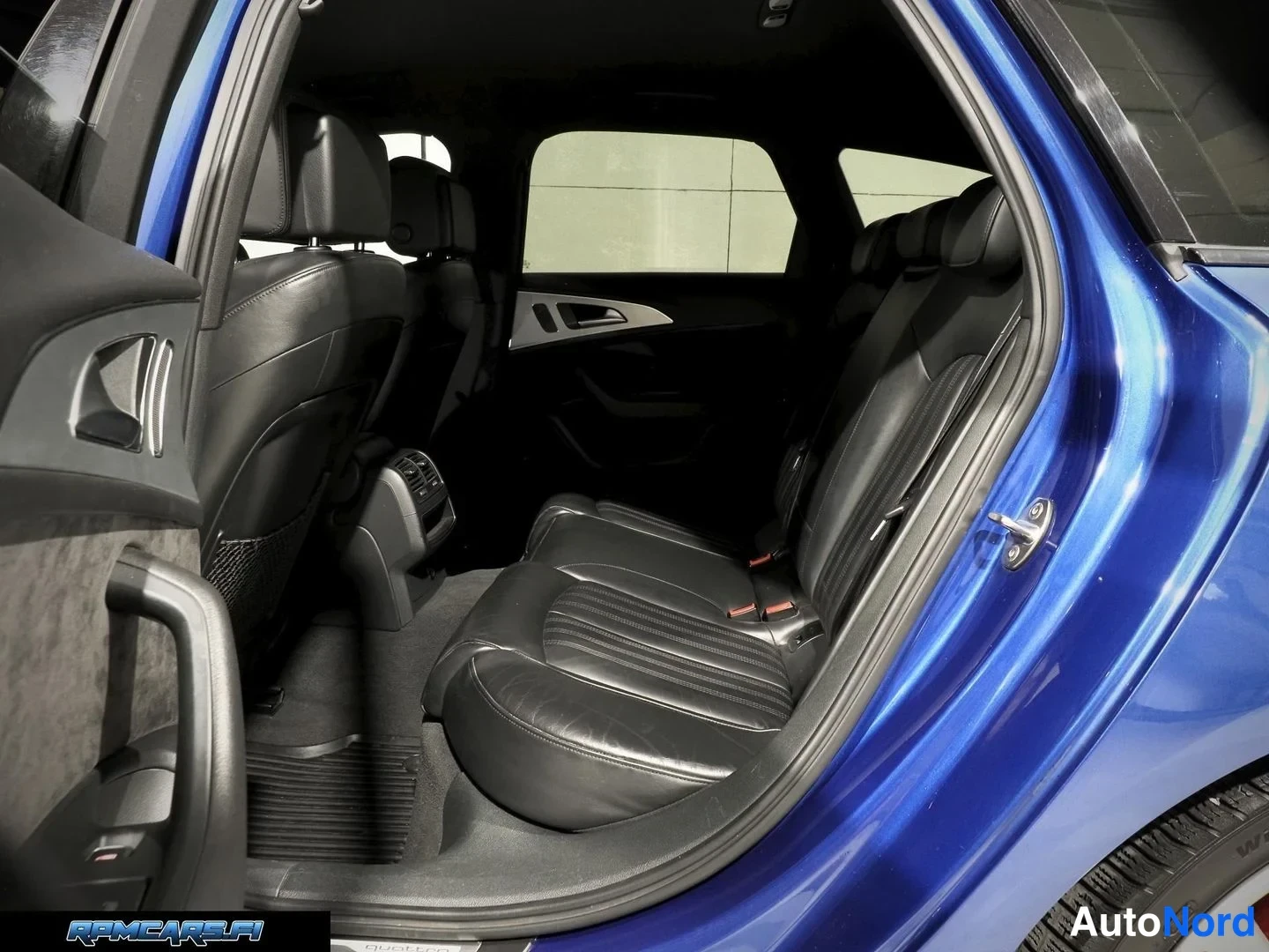 Sininen Audi A6 2016, sivulta, kuva 20