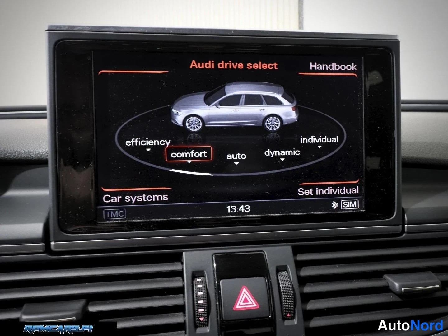 Valkoinen Audi A6 2014, yksityiskohta, kuva 49