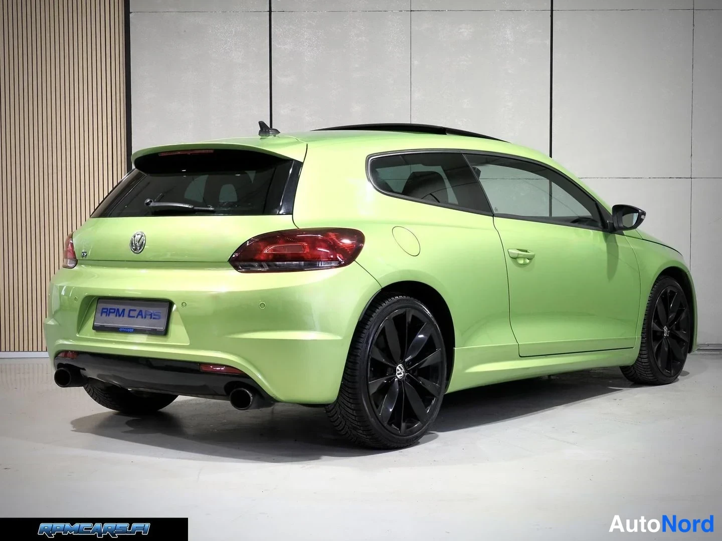 Vihreä Volkswagen Scirocco 2013, takaviisto, kuva 29