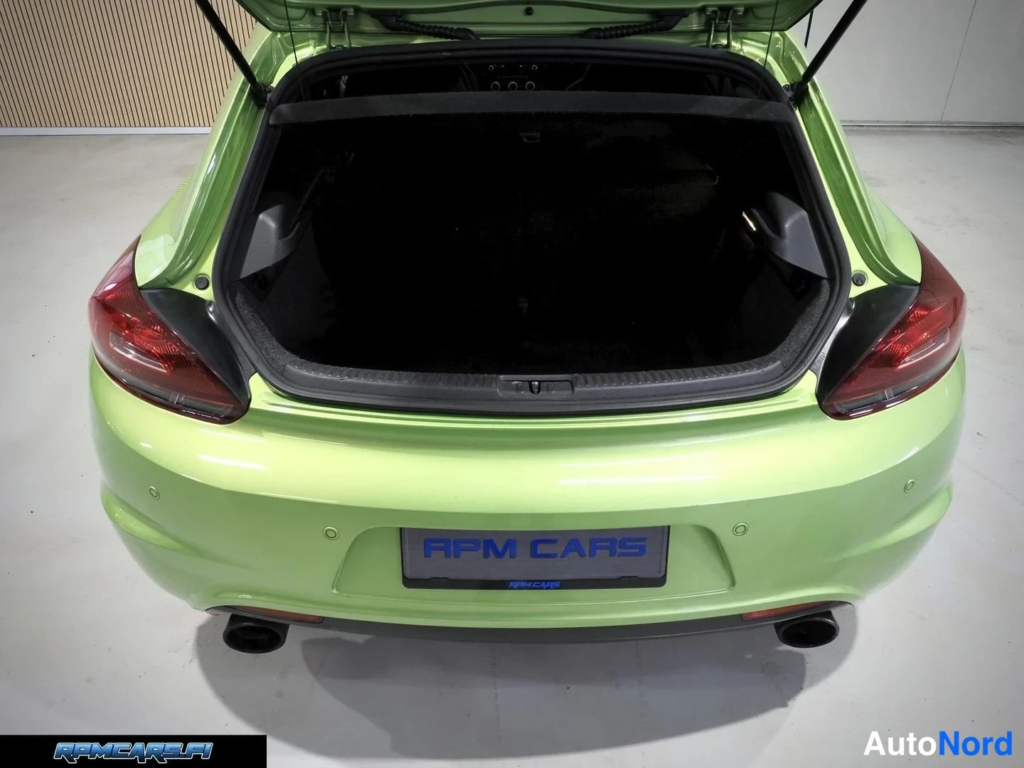 Vihreä Volkswagen Scirocco 2013, tavaratila, kuva 41