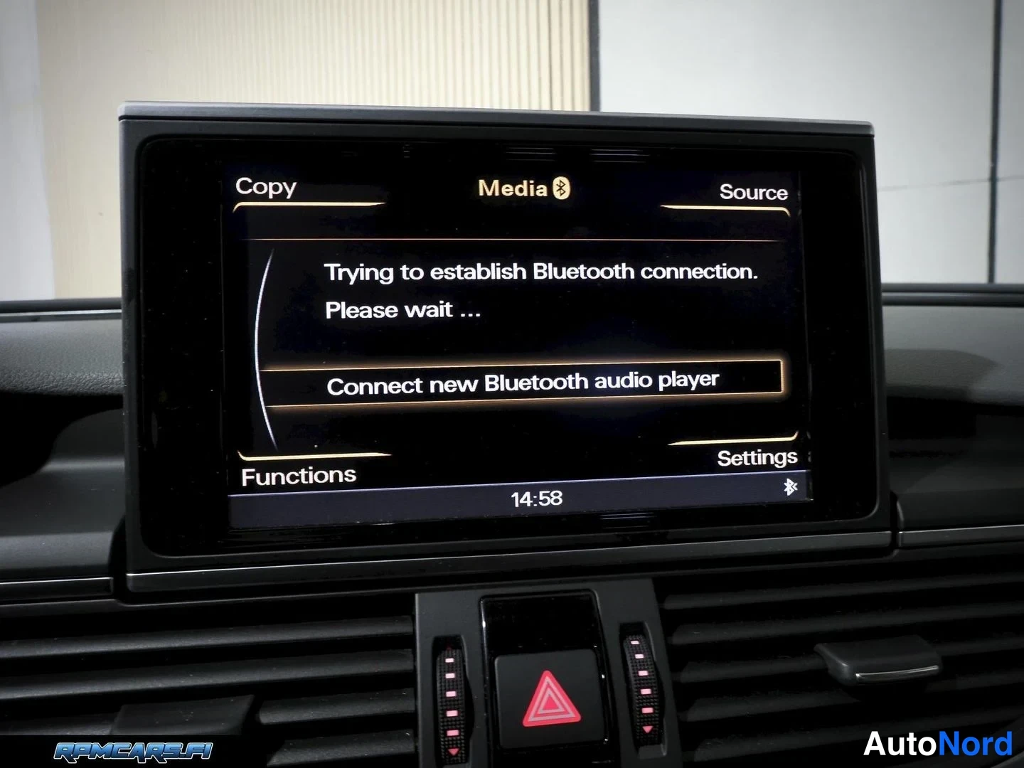 Musta Audi A6 2011, yksityiskohta, kuva 55
