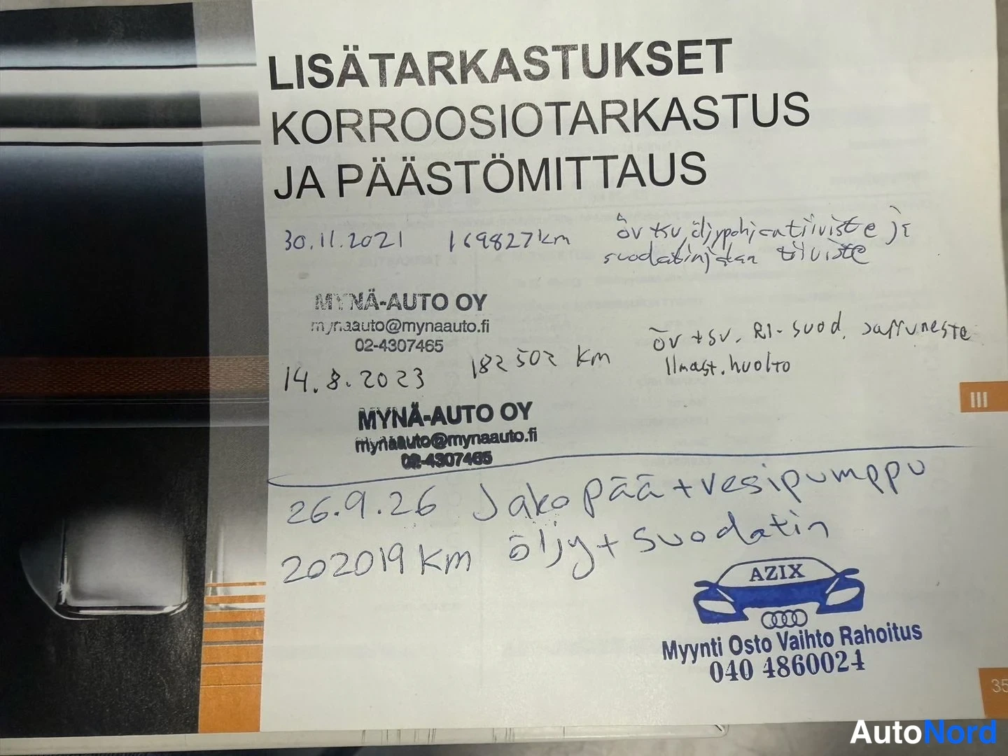 Musta Citroen C2 2008, asiakirja, kuva 19
