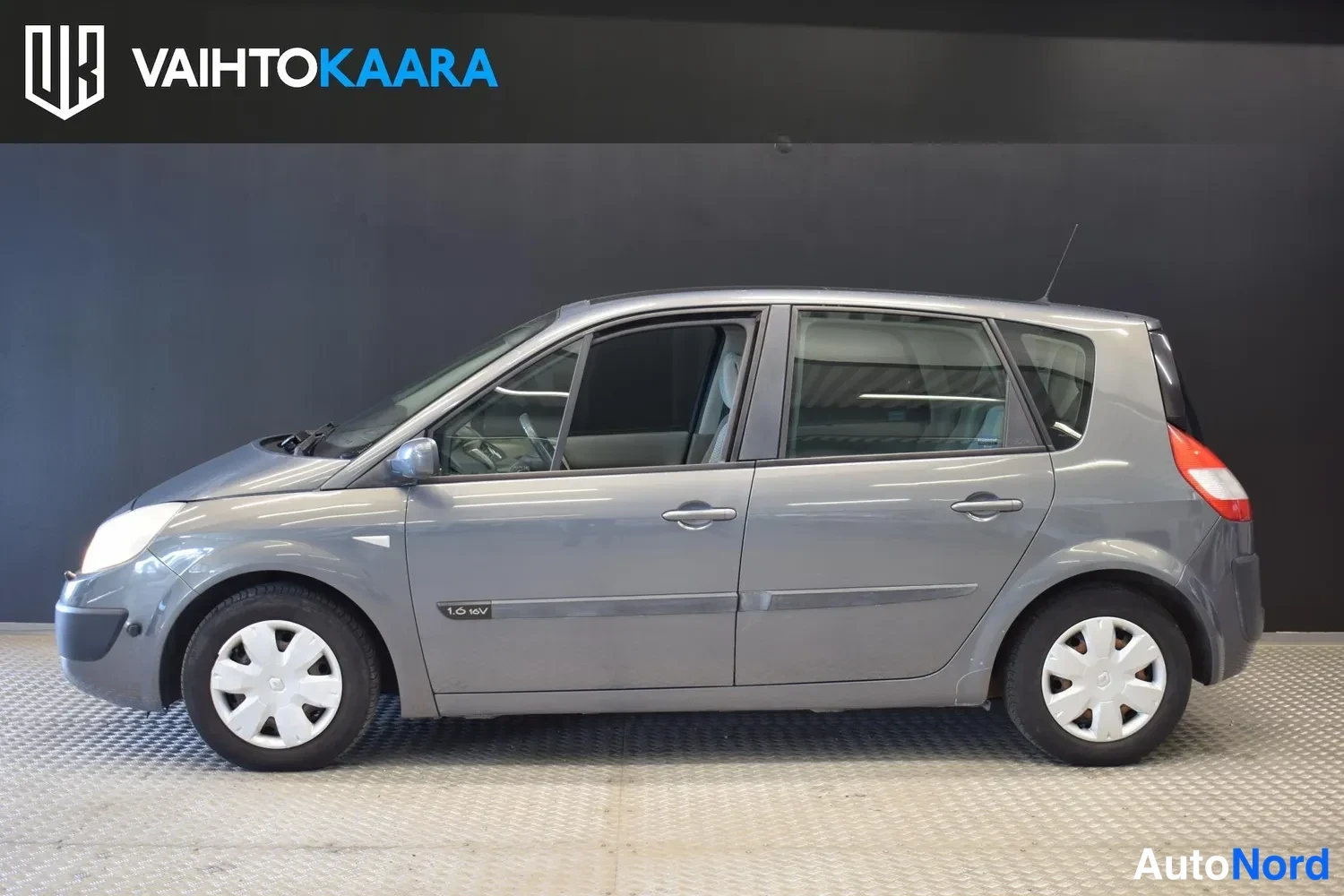 Harmaa Renault Scenic 2007, ulkokuva 2 – Raisio