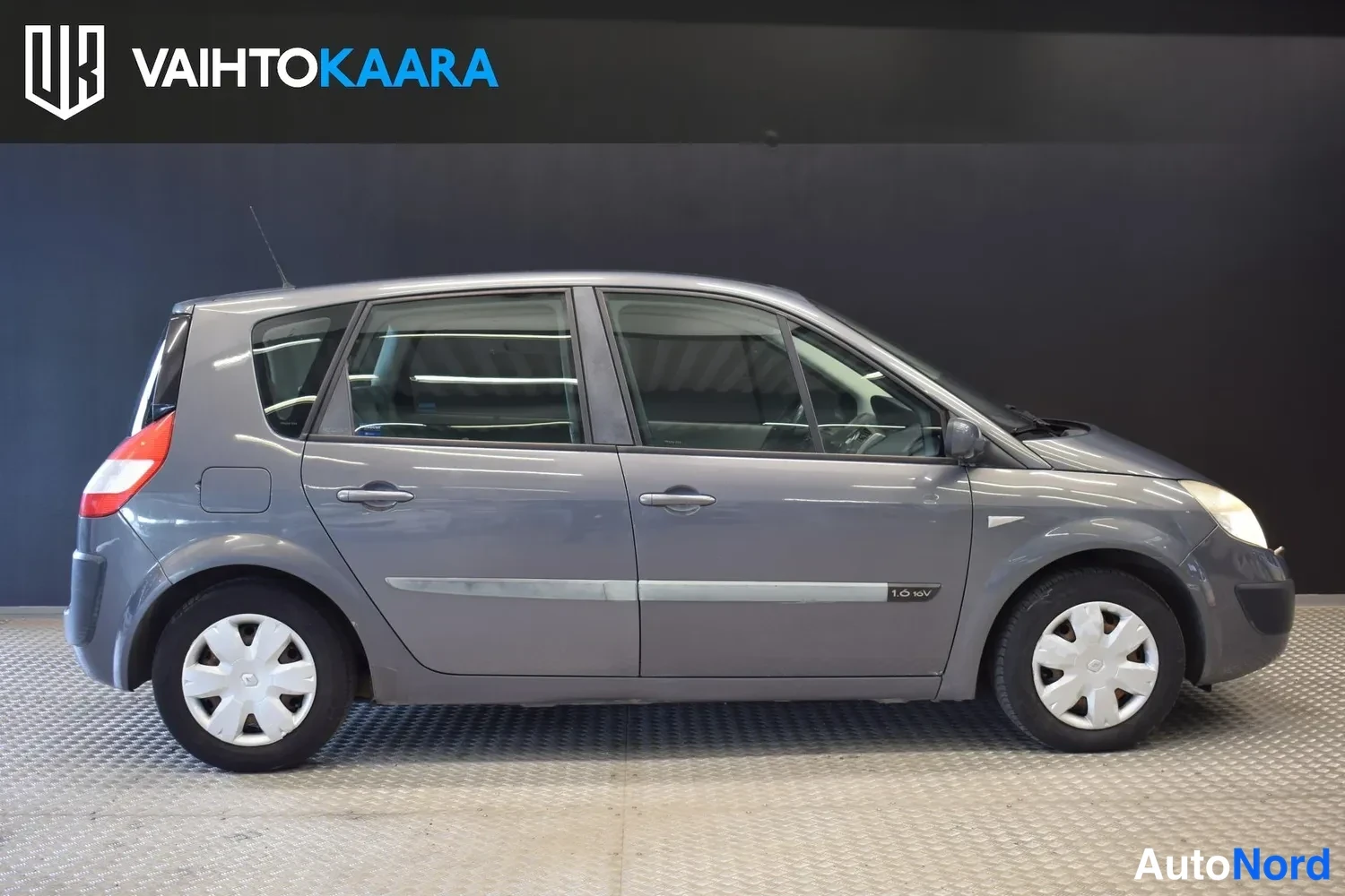Harmaa Renault Scenic 2007, ulkokuva 5 – Raisio