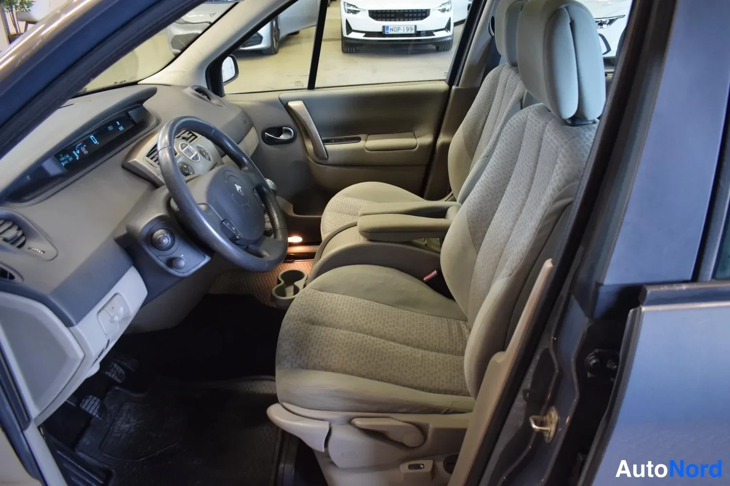 Harmaa Renault Scenic 2007, ulkokuva 7 – Raisio