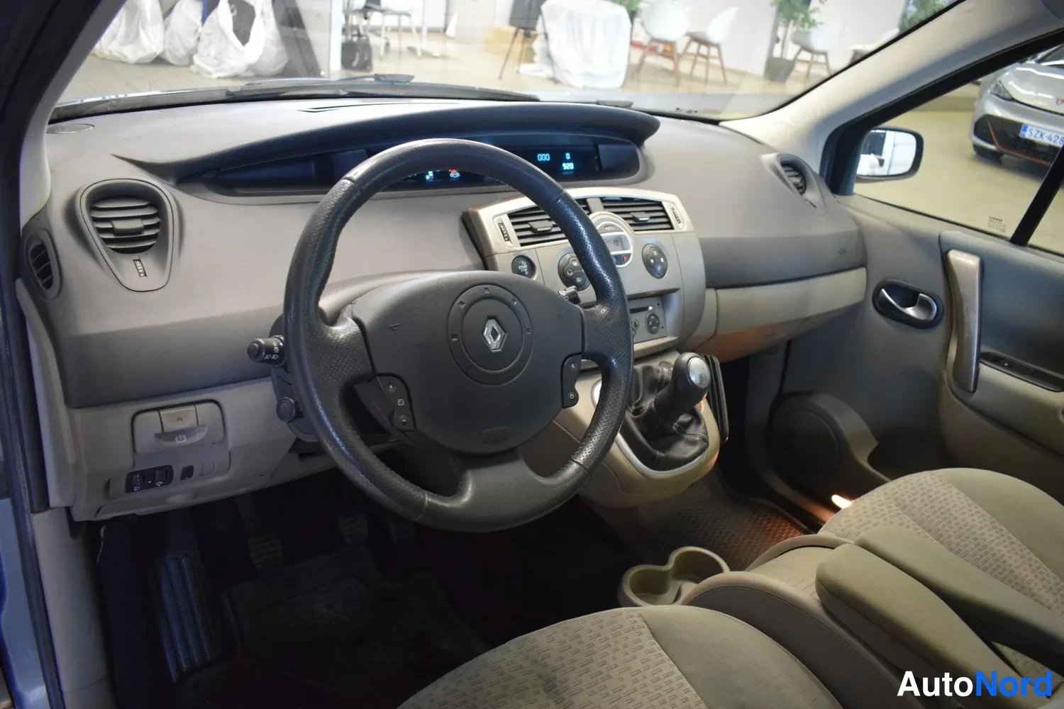 Harmaa Renault Scenic 2007, ulkokuva 8 – Raisio