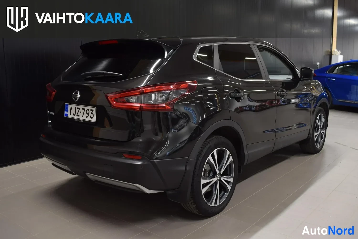 Musta Nissan Qashqai 2018, ulkokuva 4 – Raisio