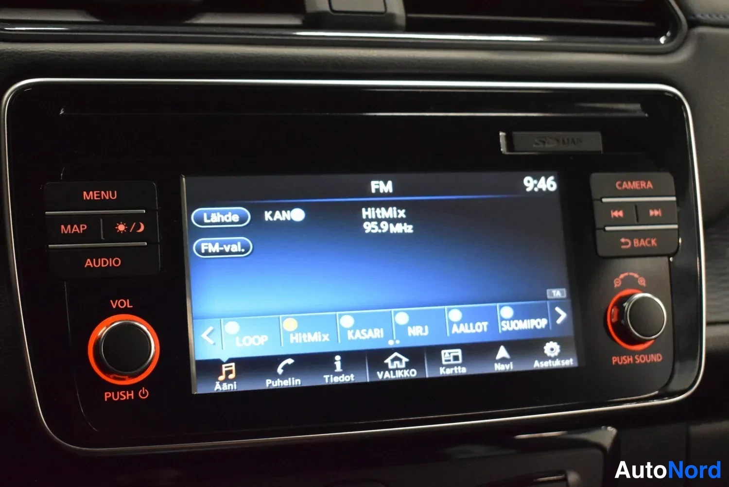 Musta Nissan Leaf 2018, ulkokuva 17 – Raisio