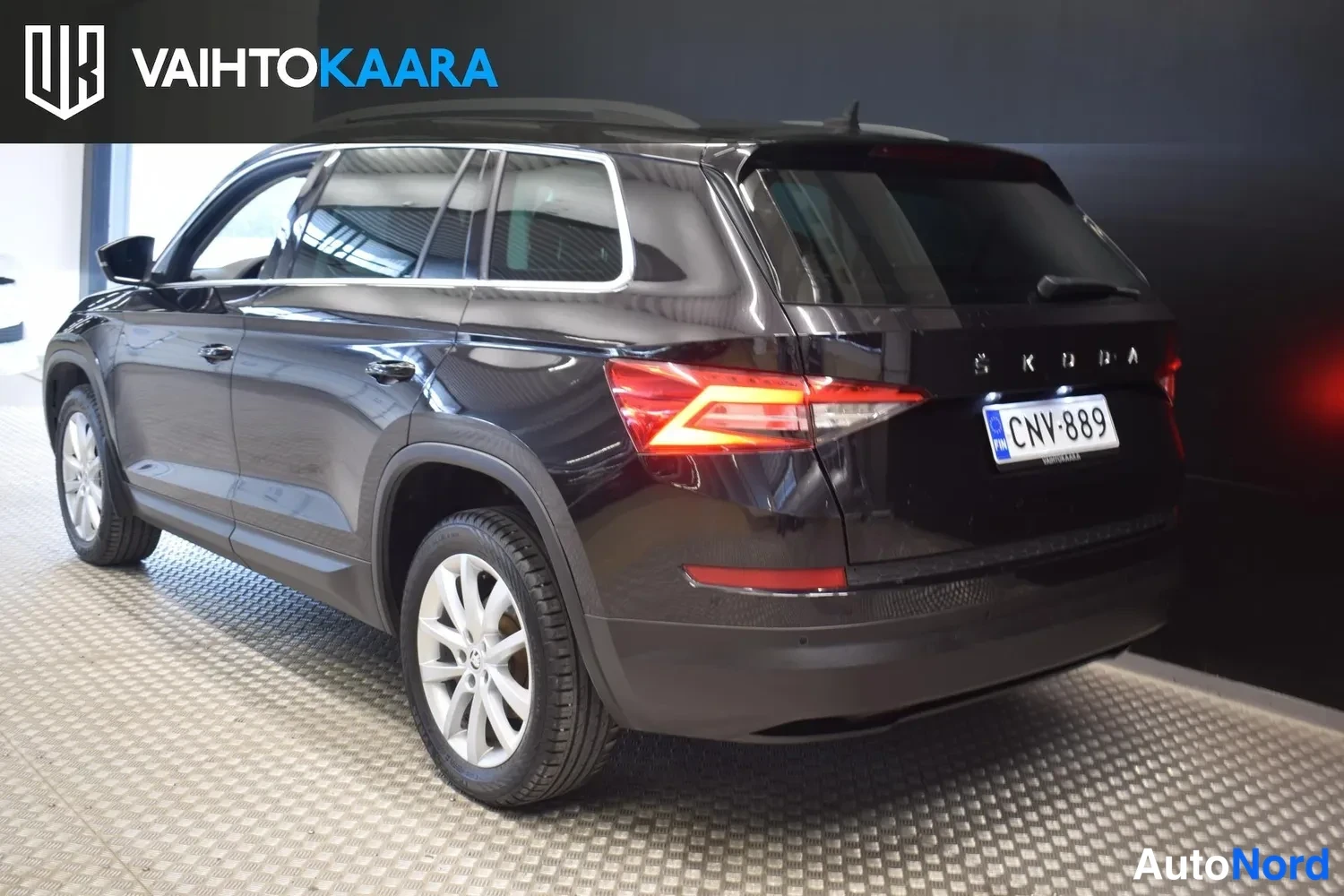 Musta Skoda Kodiaq 2020, ulkokuva 3 – Raisio