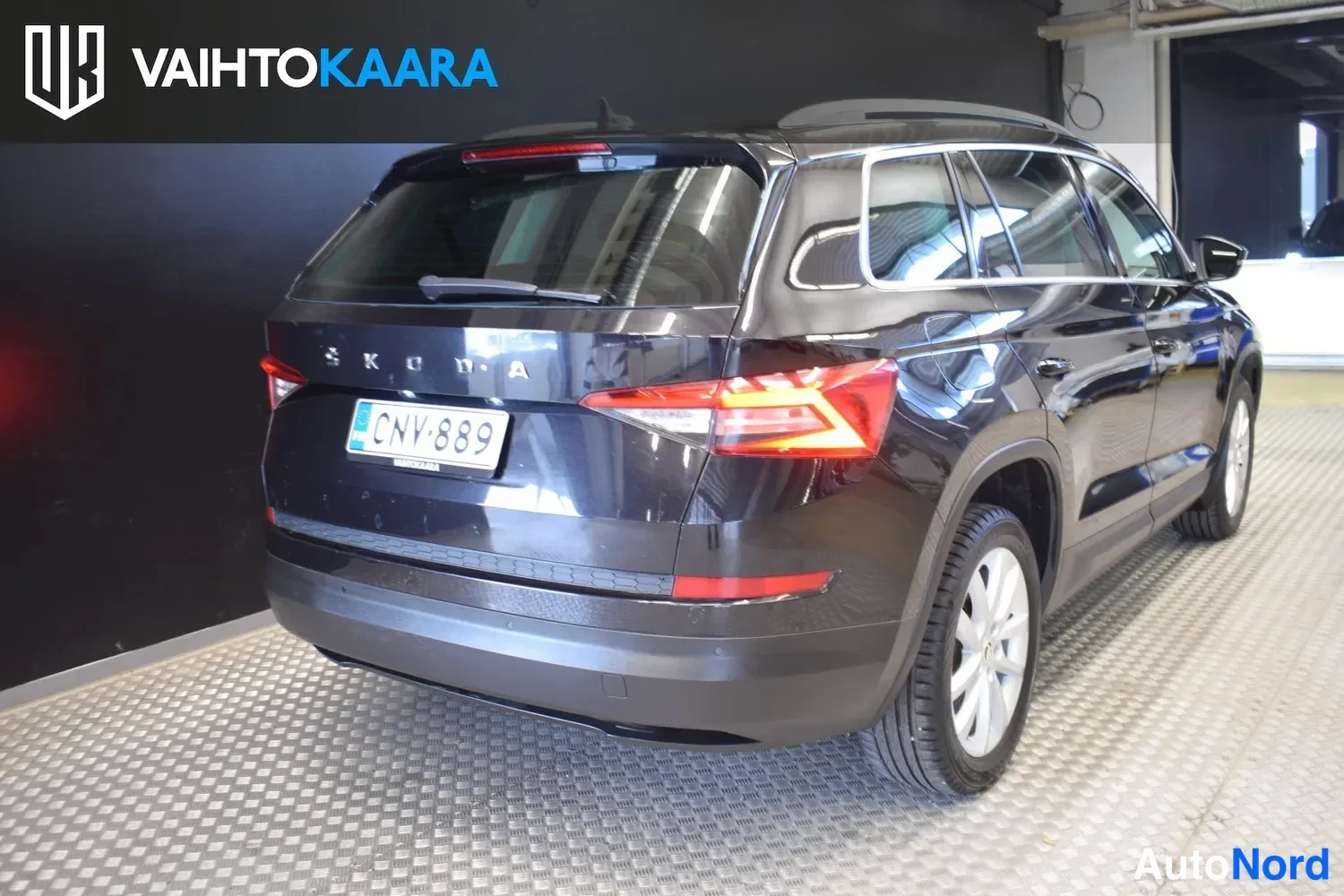 Musta Skoda Kodiaq 2020, ulkokuva 4 – Raisio