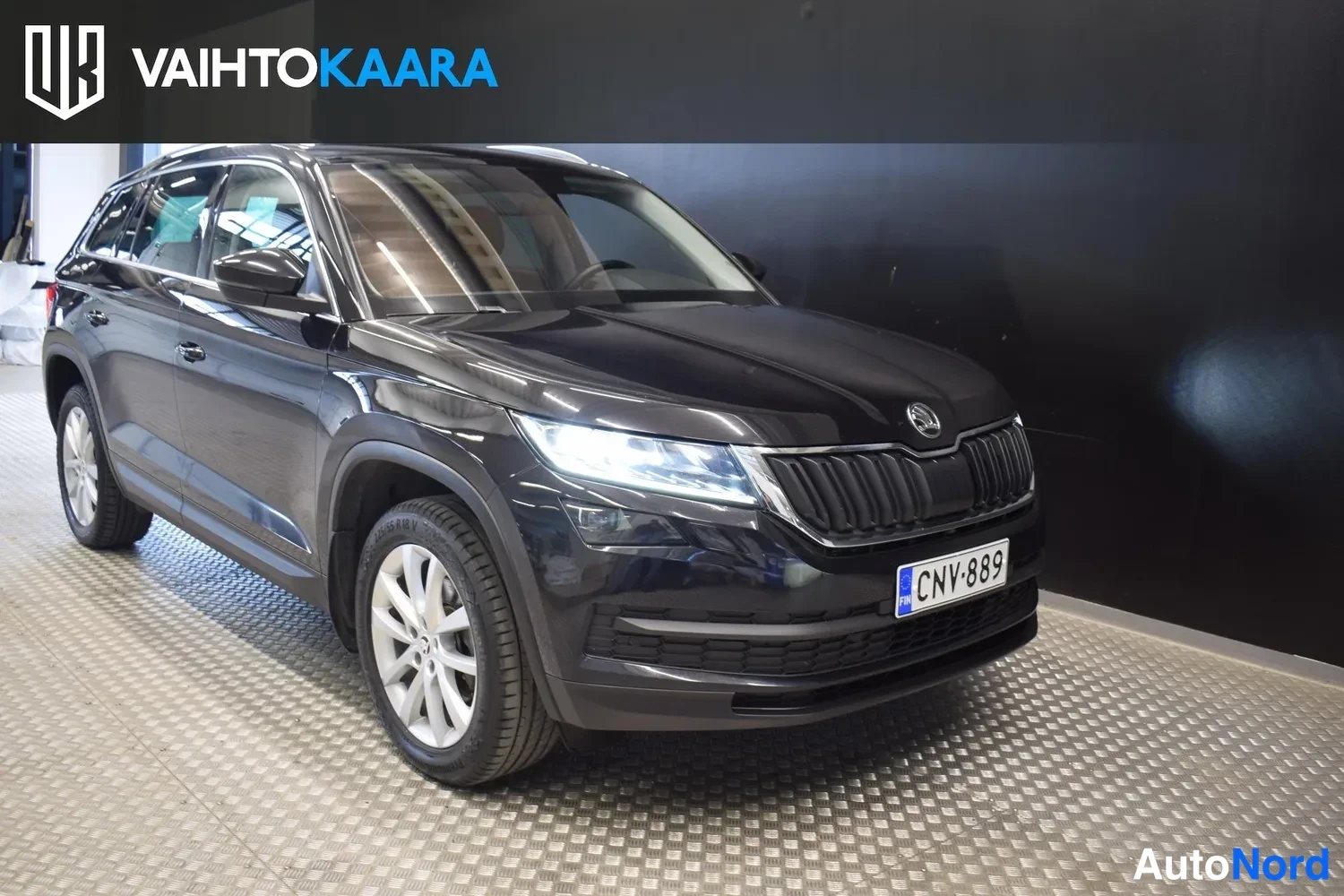 Musta Skoda Kodiaq 2020, ulkokuva 6 – Raisio