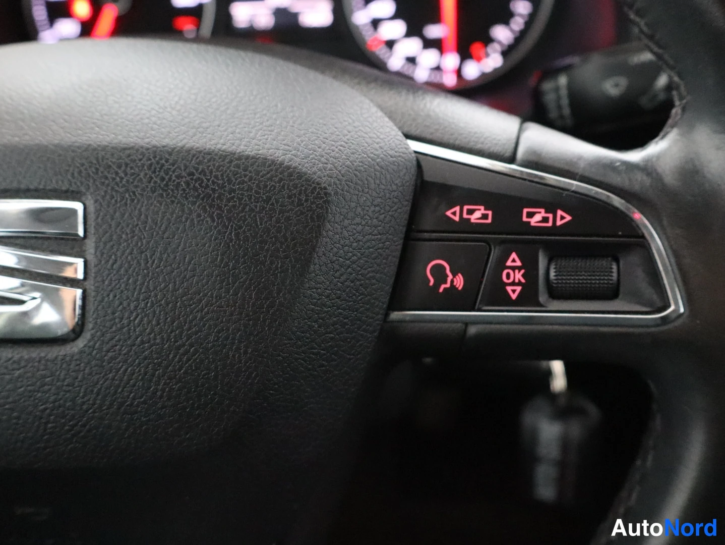 Harmaa Seat Leon 2016, yksityiskohta, kuva 18