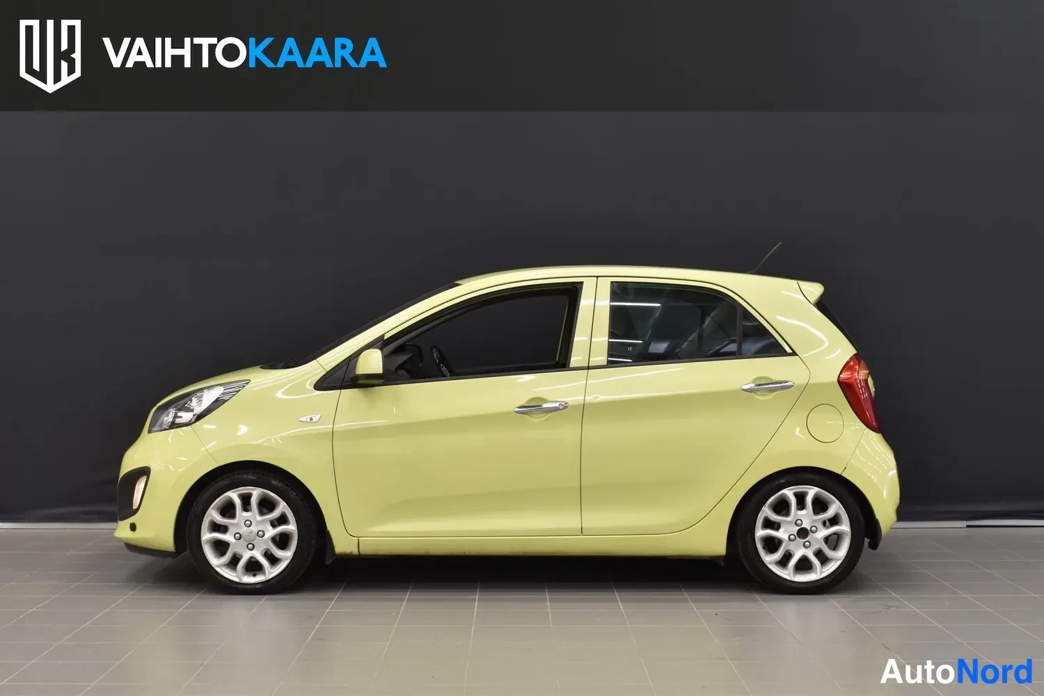Vihreä Kia Picanto 2014, ulkokuva 2 – Raisio