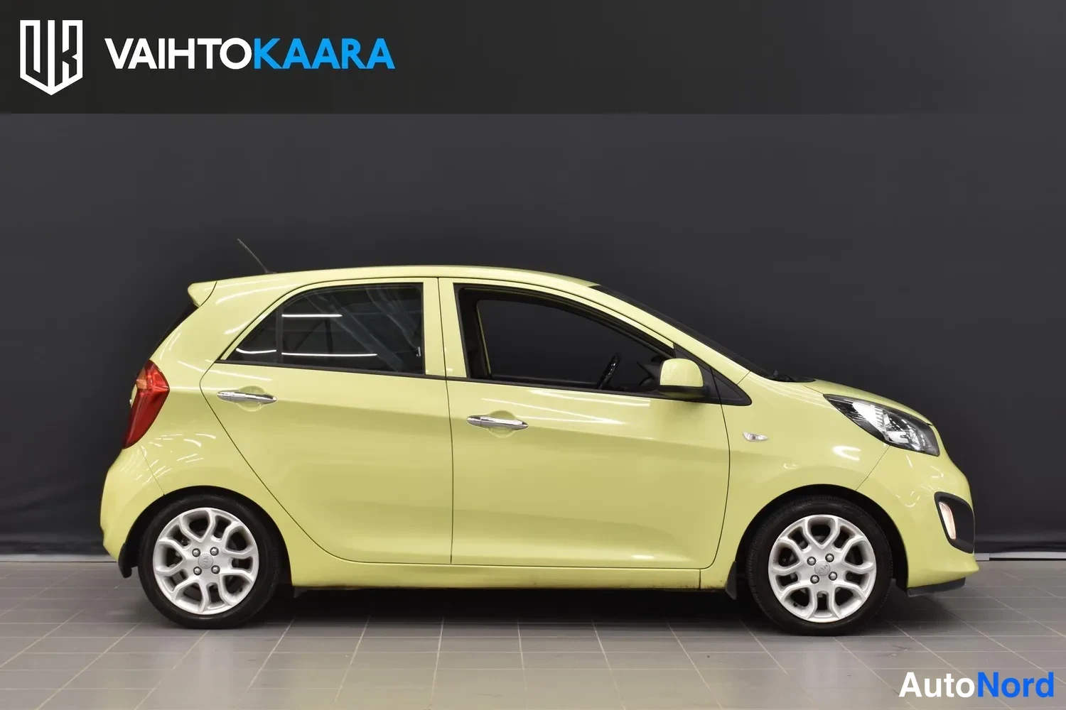 Vihreä Kia Picanto 2014, ulkokuva 5 – Raisio