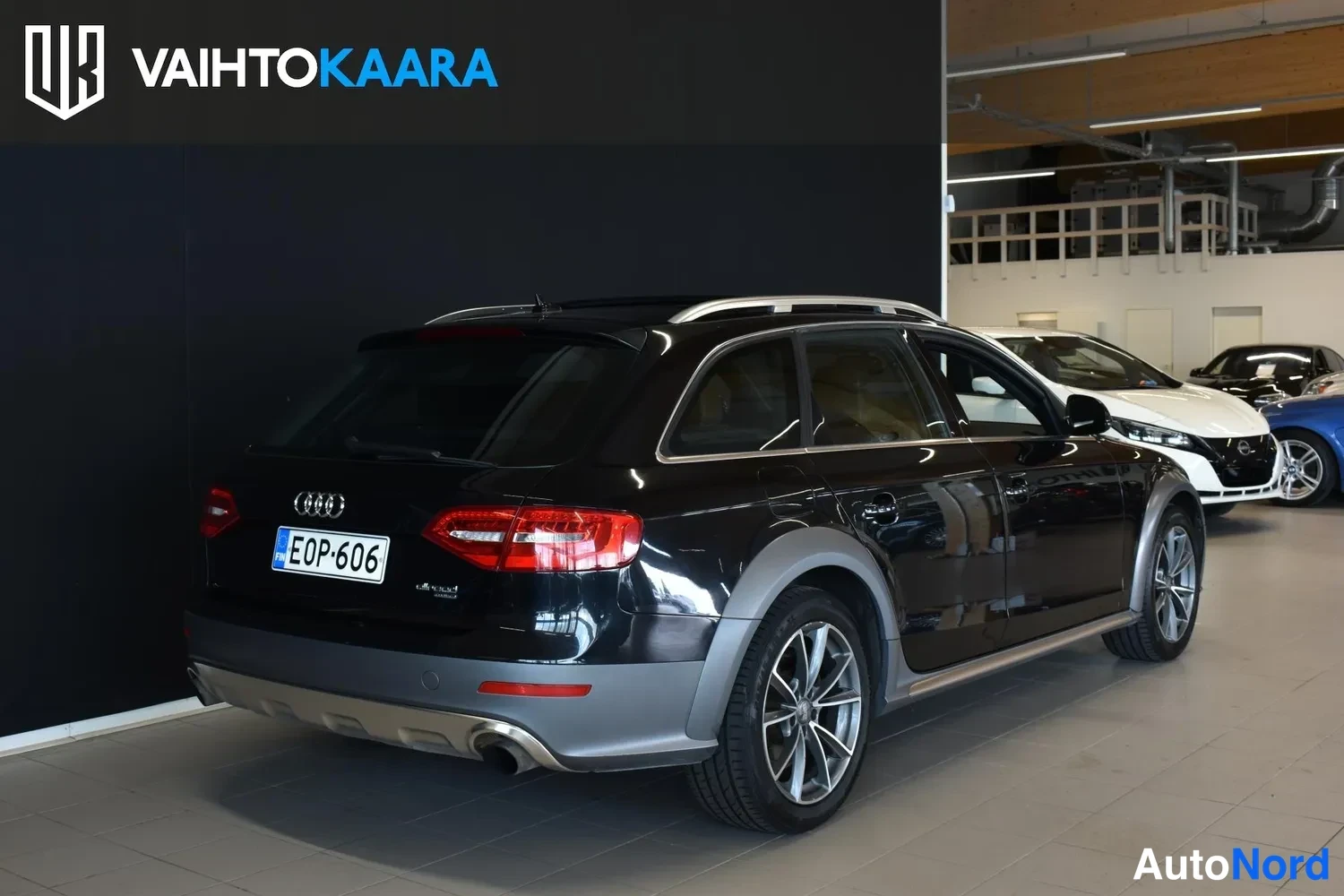 Musta Audi A4 Allroad 2014, ulkokuva 5 – Raisio