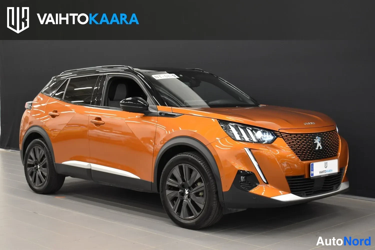 Oranssi Peugeot e-2008 2020, ulkokuva 6 – Raisio