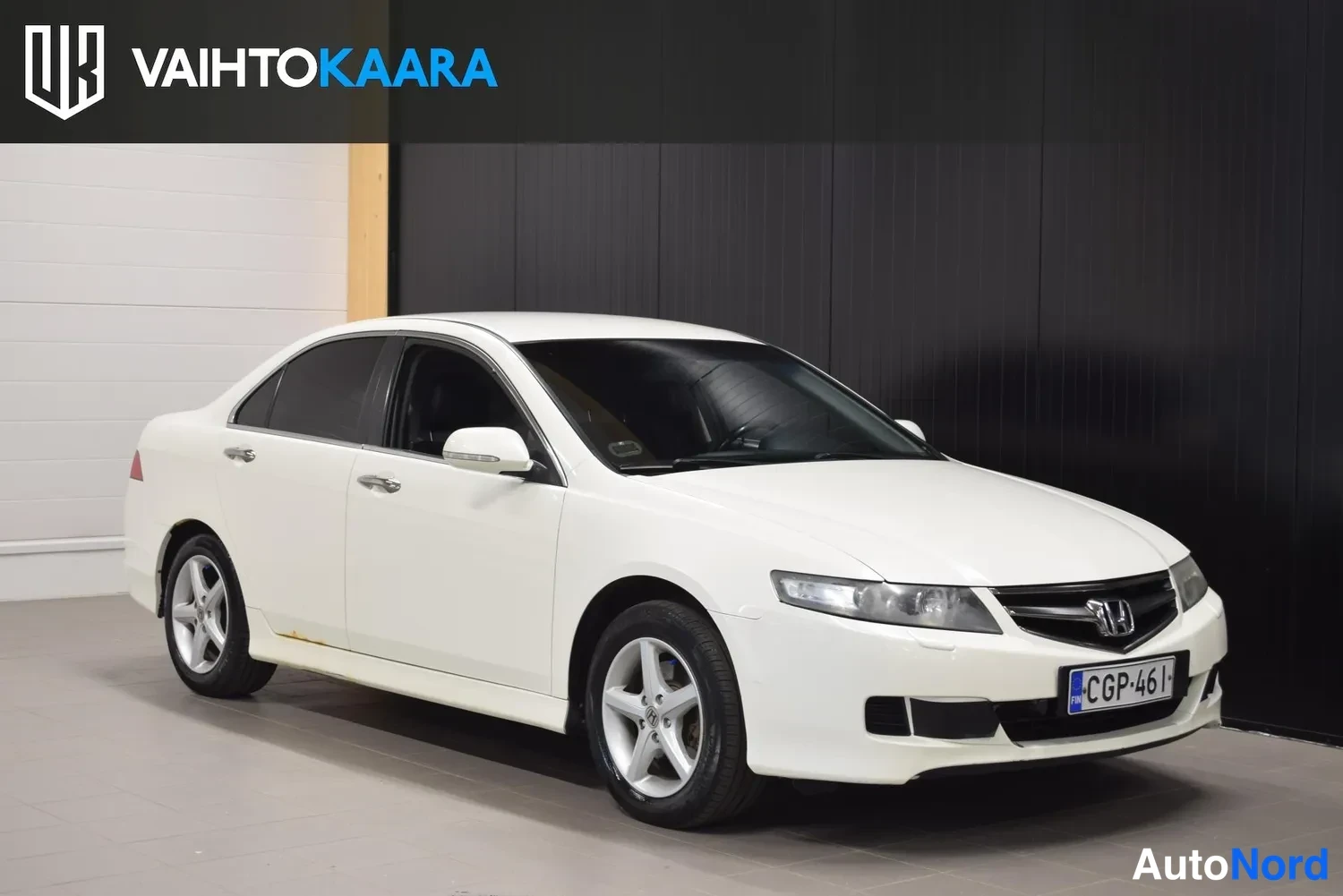 Valkoinen Honda Accord 2008, ulkokuva 6 – Raisio