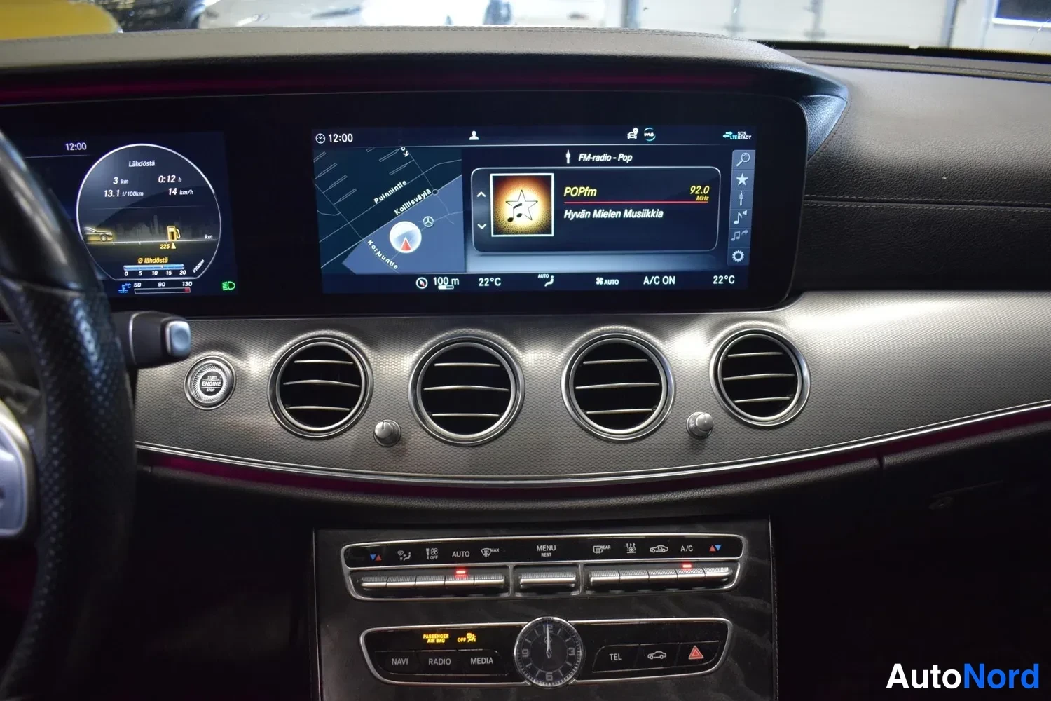 Musta Mercedes-Benz E 220 d 4MATIC 2018, ulkokuva 7 – Raisio