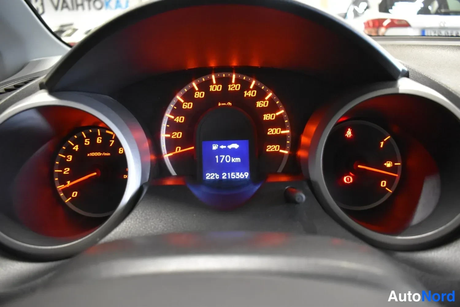 Musta Honda Jazz 2009, ulkokuva 16 – Raisio