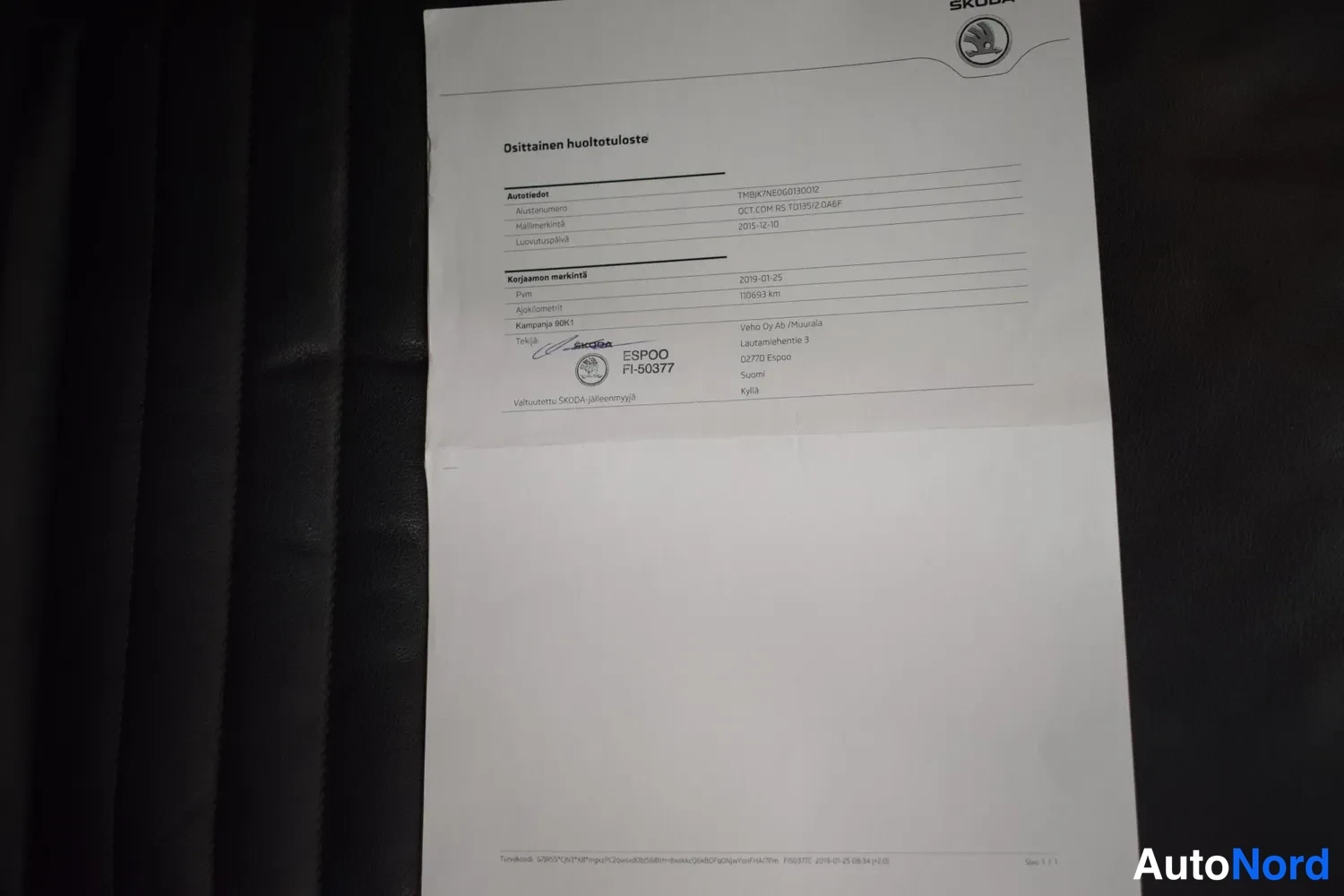Musta Skoda Octavia 2016, ulkokuva 30 – Raisio