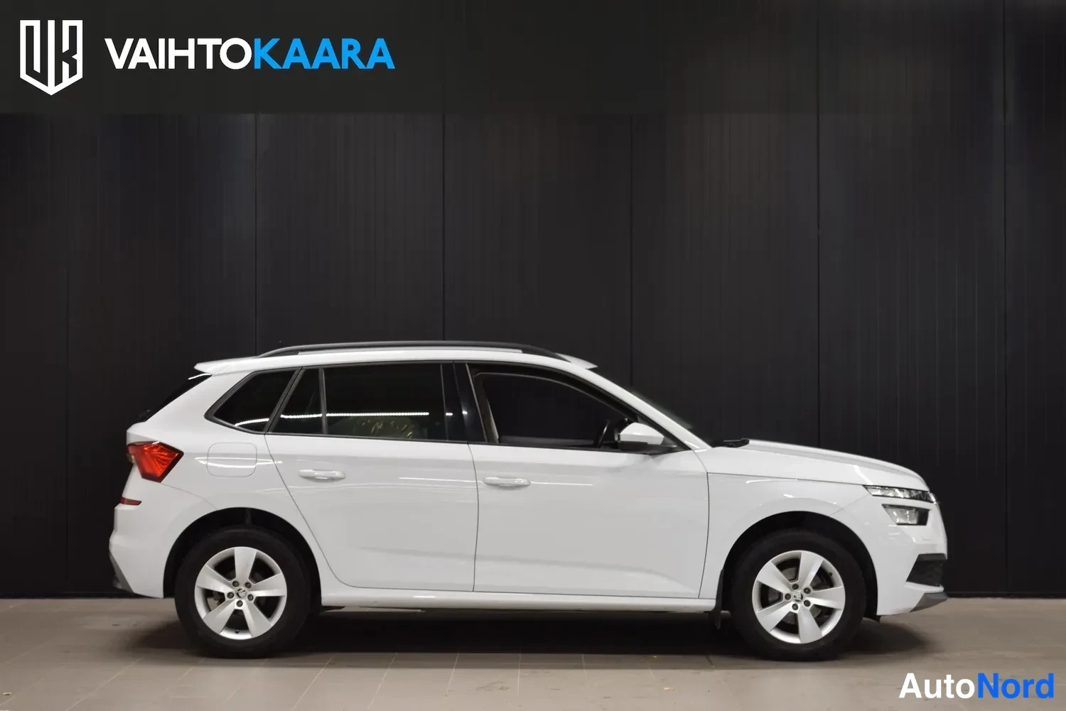 Valkoinen Skoda Kamiq 2022, ulkokuva 5 – Raisio