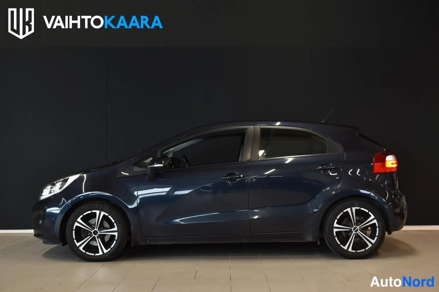 Sininen Kia Rio 2013, ulkokuva 2 – Raisio