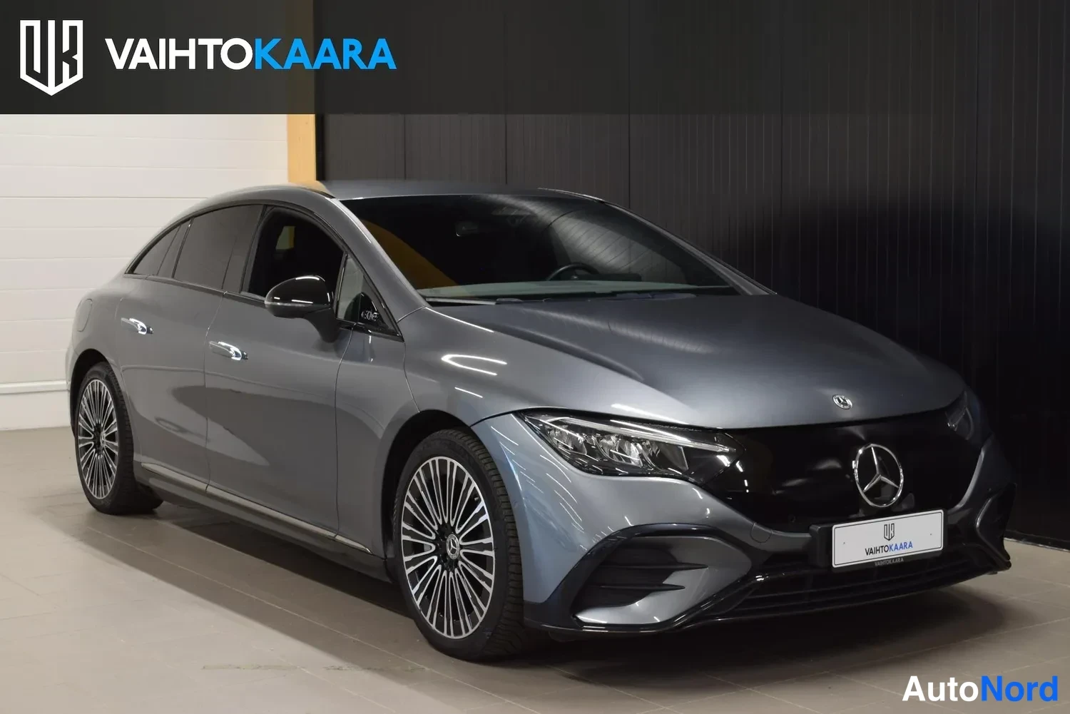 Harmaa Mercedes-Benz EQE 350 4MATIC 2023, ulkokuva 6 – Raisio
