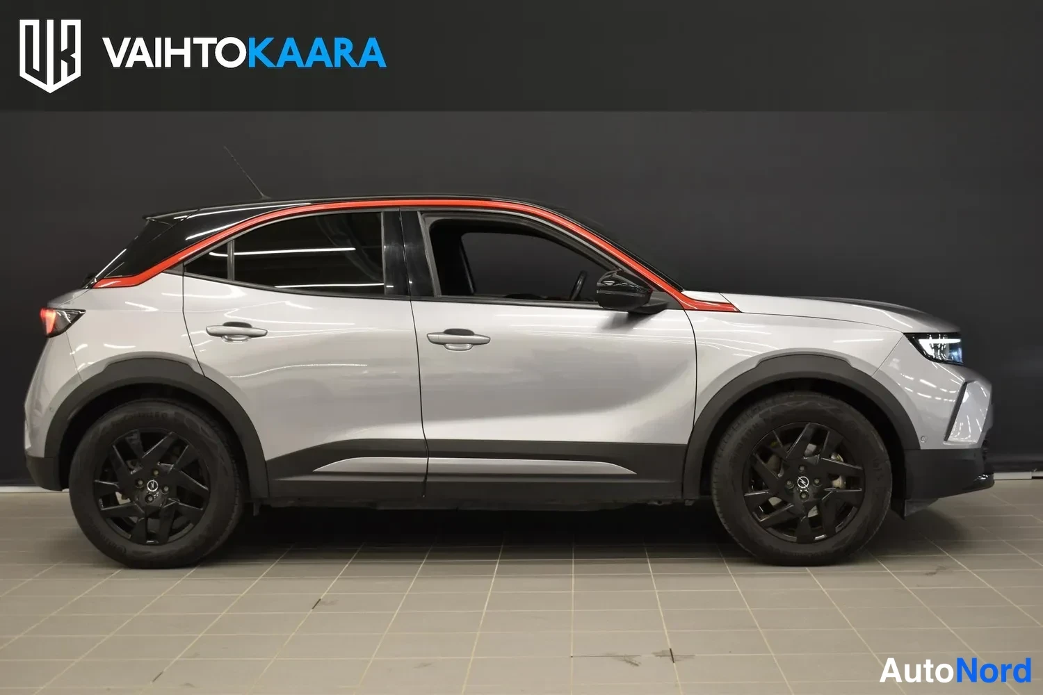 Harmaa Opel Mokka-e 2022, ulkokuva 5 – Raisio