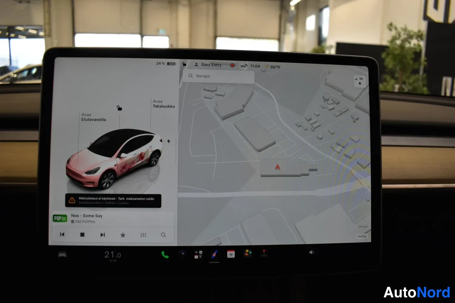 Valkoinen Tesla Model Y 2023, ulkokuva 11 – Raisio