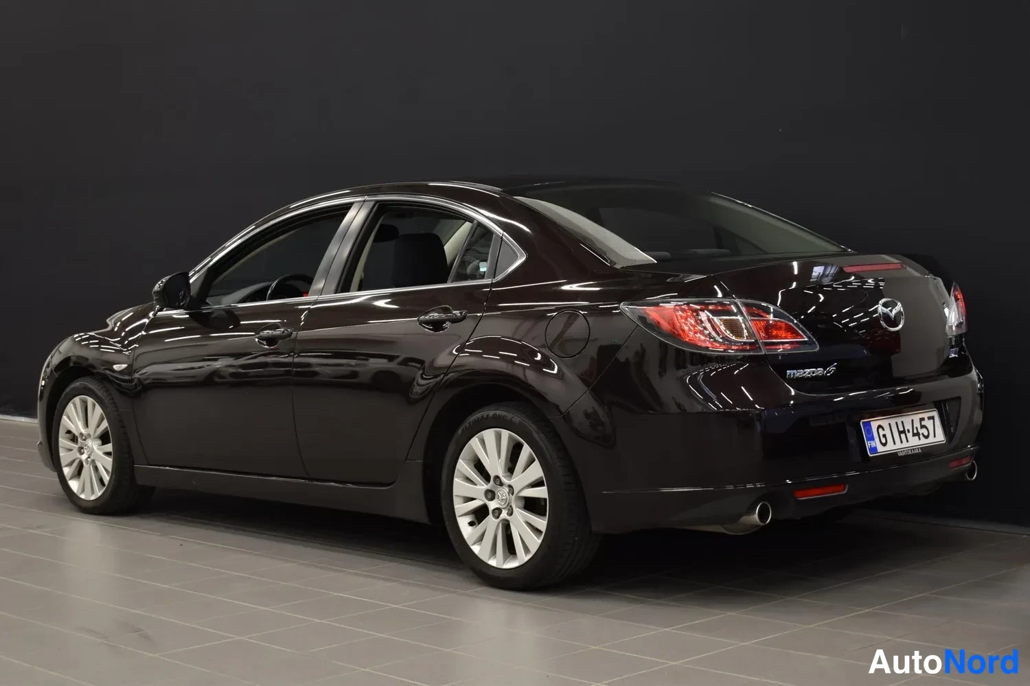 Punainen Mazda 6 2009, ulkokuva 3 – Raisio